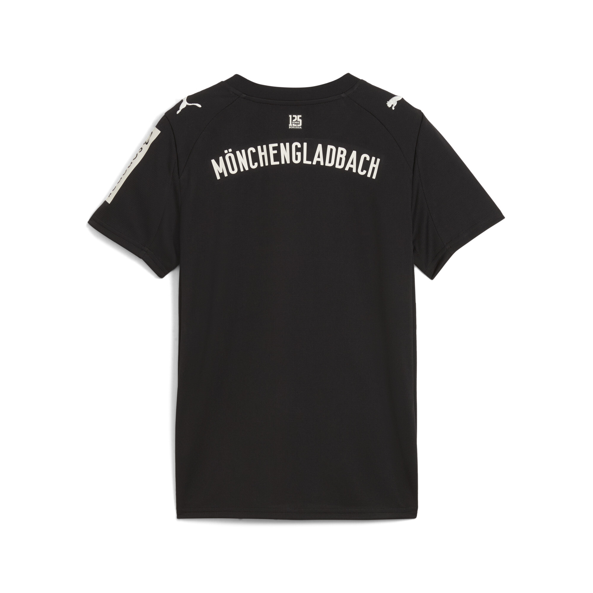 PUMA Borussia MÃ¶nchengladbach 25/26 derde voetbalshirt, Zwart/Wit, Maat 7-8Y thumbnail 2