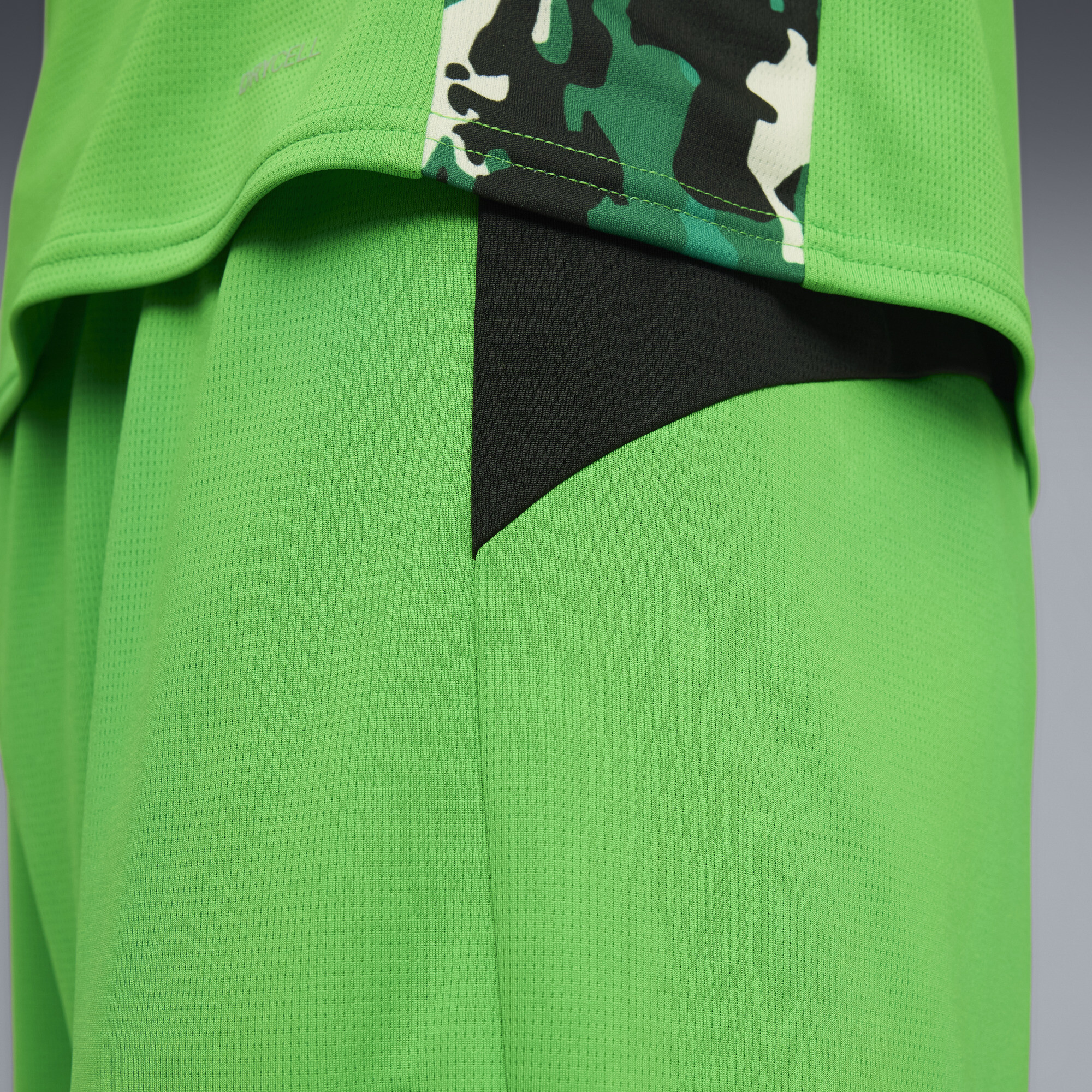 PUMA Borussia MÃ¶nchengladbach 25/26 short voor Heren, Groen/Wit, Maat L thumbnail 2