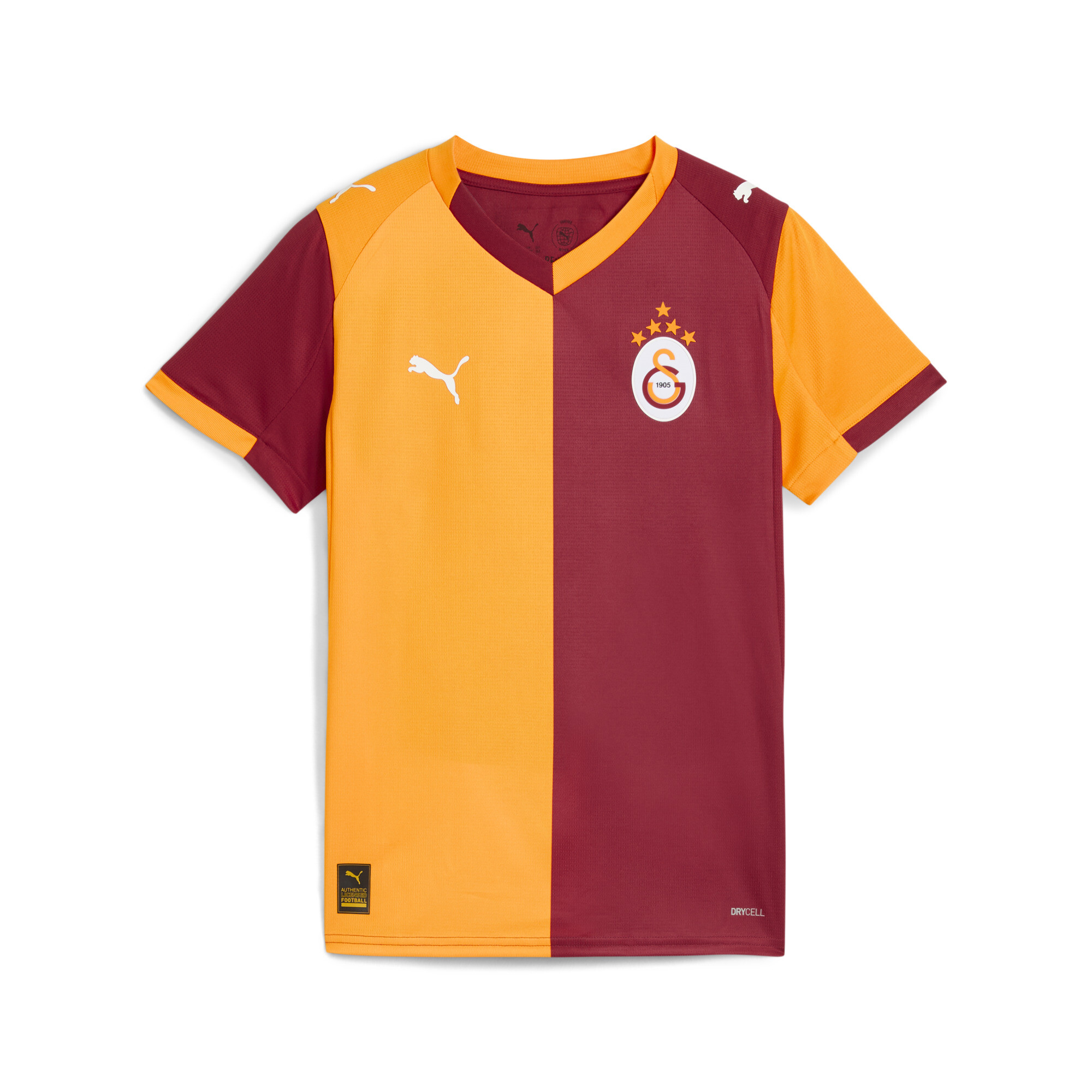 PUMA Galatasaray SK 25/26 thuisshirt, Rood/Oranje, Maat 13-14Y thumbnail 4