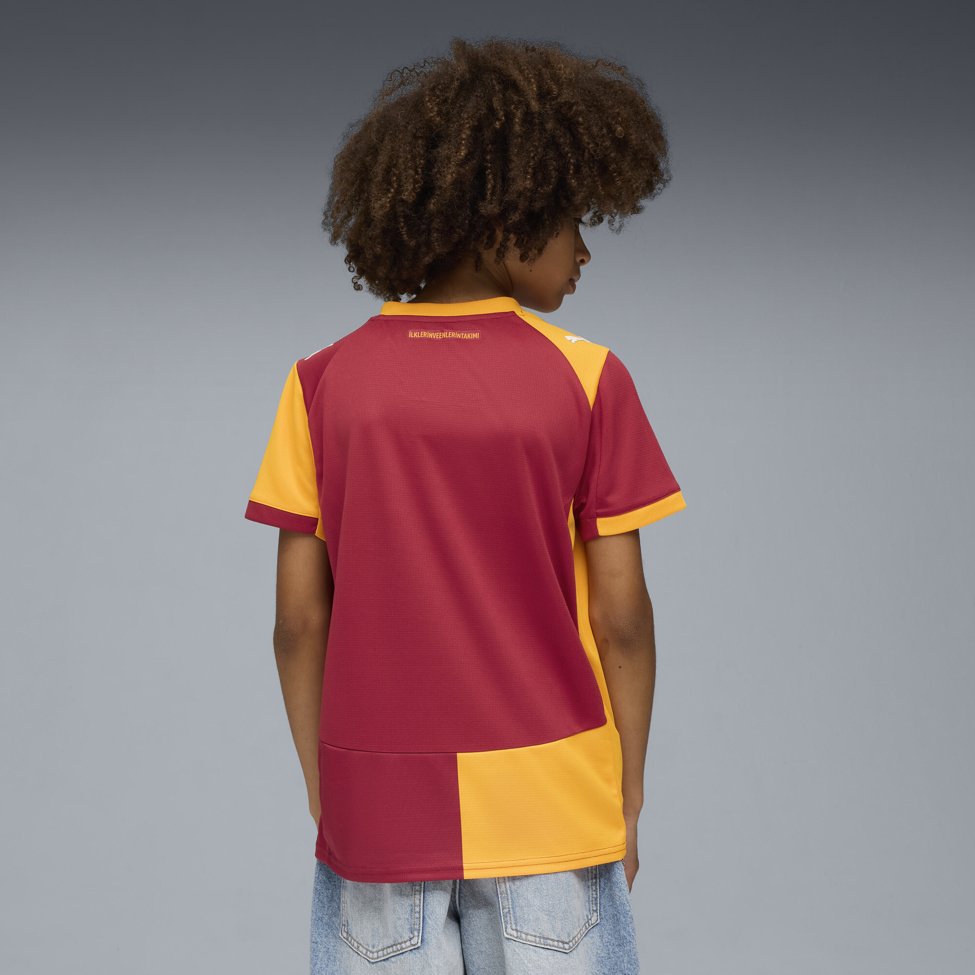 PUMA Galatasaray SK 25/26 thuisshirt, Rood/Oranje, Maat 13-14Y thumbnail 5