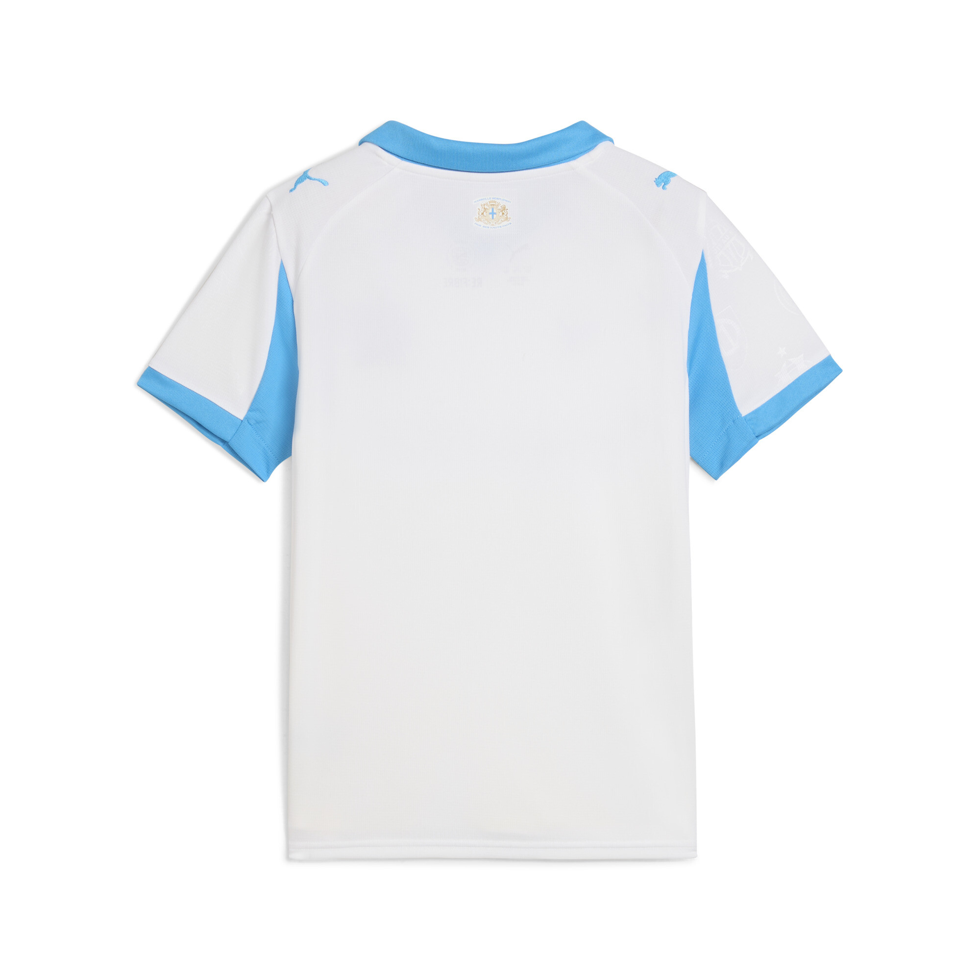 PUMA Olympique de Marseille 25/26 thuisshirt, Blauw/Wit, Maat 9-10Y thumbnail 2