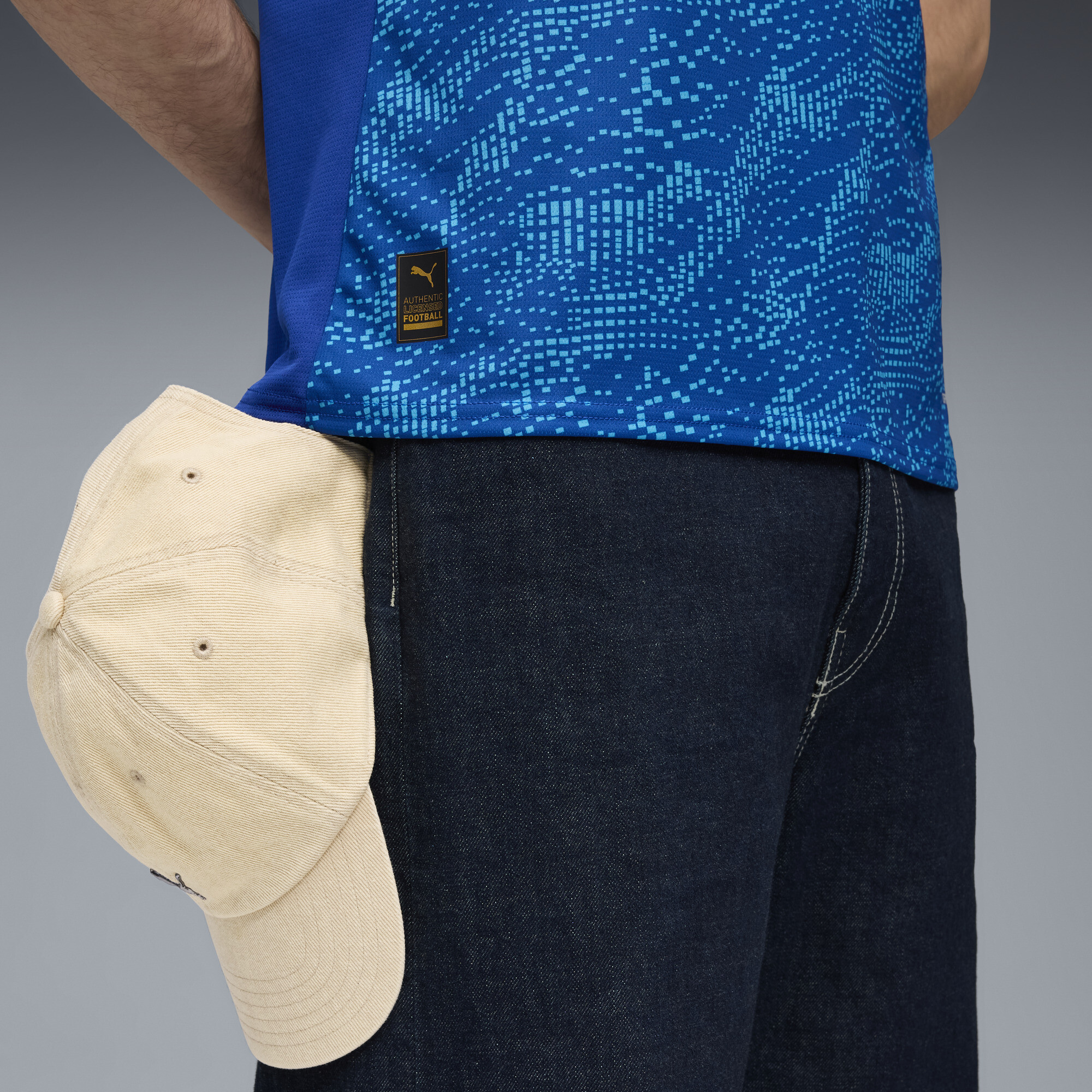 PUMA Olympique Marseille 25/26 derde shirt voor Heren, Blauw, Maat L thumbnail 5