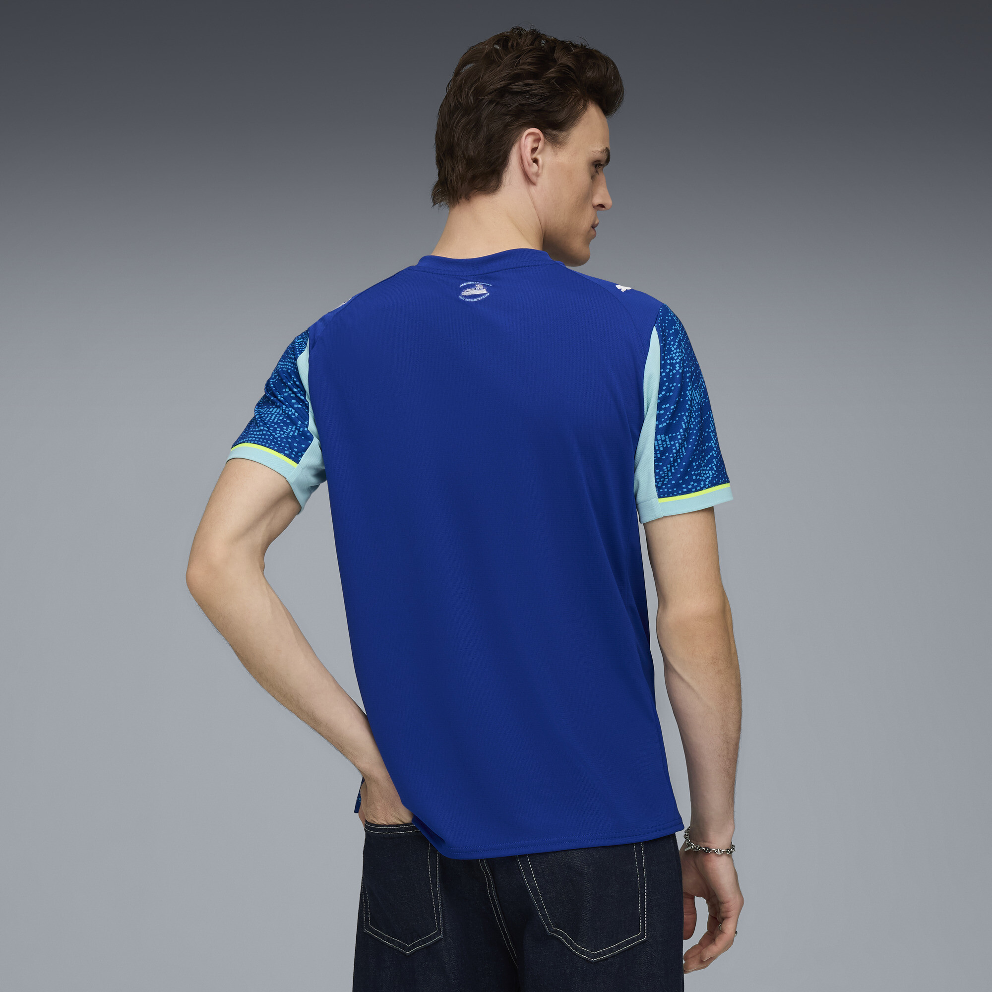 PUMA Olympique Marseille 25/26 derde shirt voor Heren, Blauw, Maat L thumbnail 3