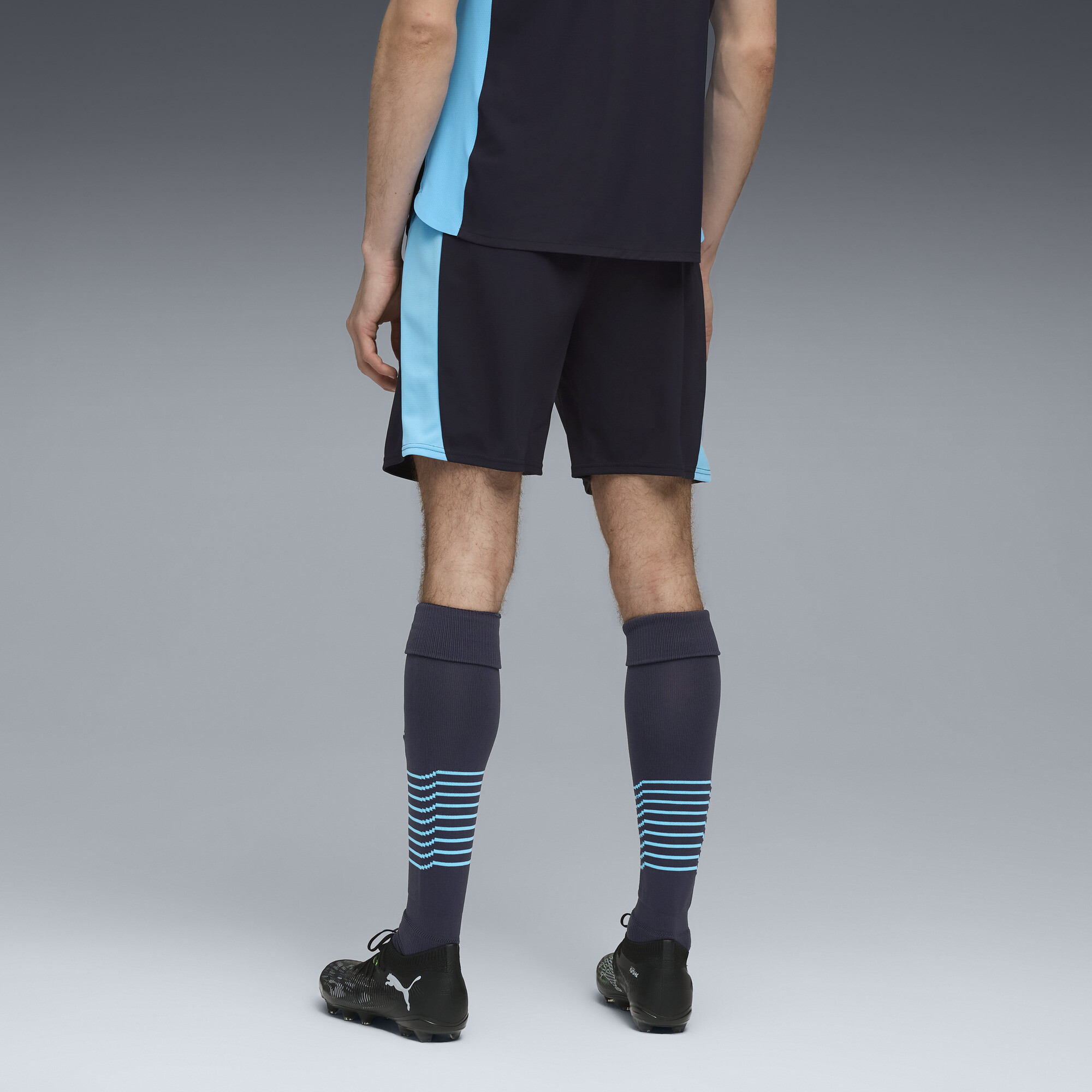 PUMA Olympique de Marseille 25/26 short voor Heren, Blauw, Maat M thumbnail 3