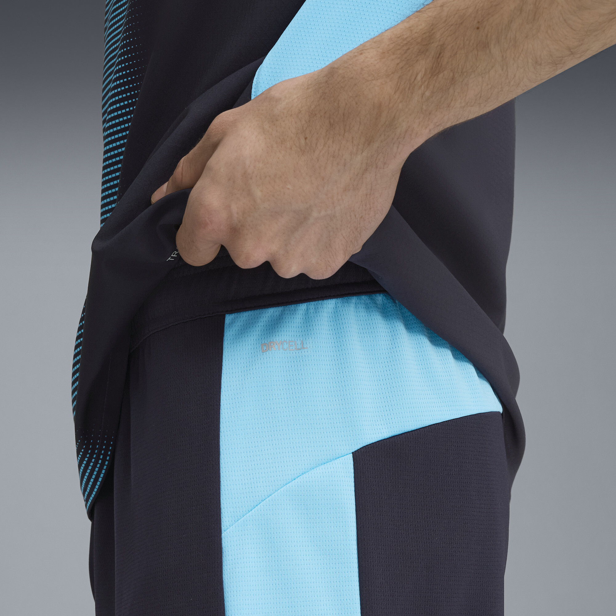 PUMA Olympique de Marseille 25/26 short voor Heren, Blauw, Maat M thumbnail 2