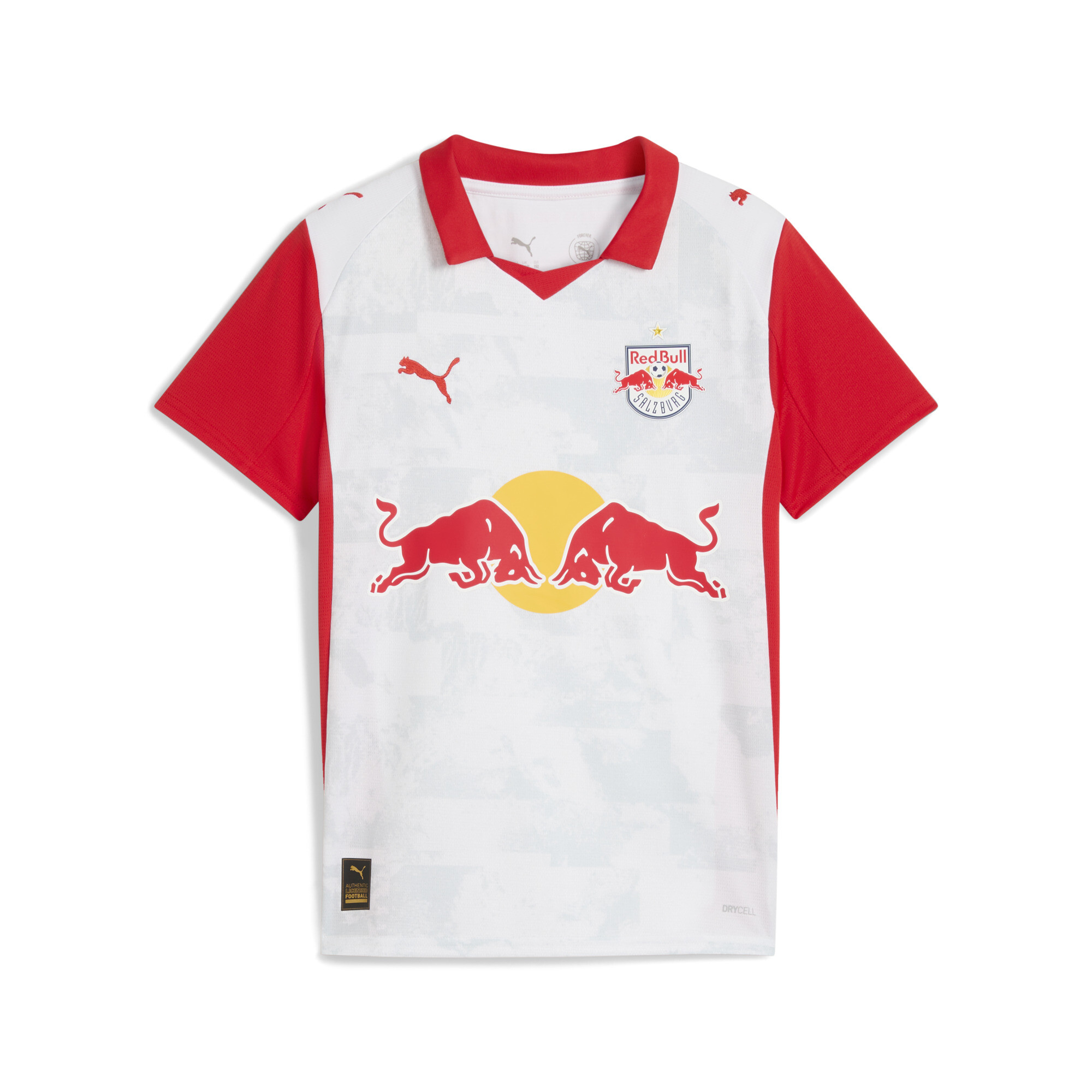 PUMA FC Rood Bull Salzburg 25/26 thuisshirt, Rood/Wit, Maat 13-14Y thumbnail 3