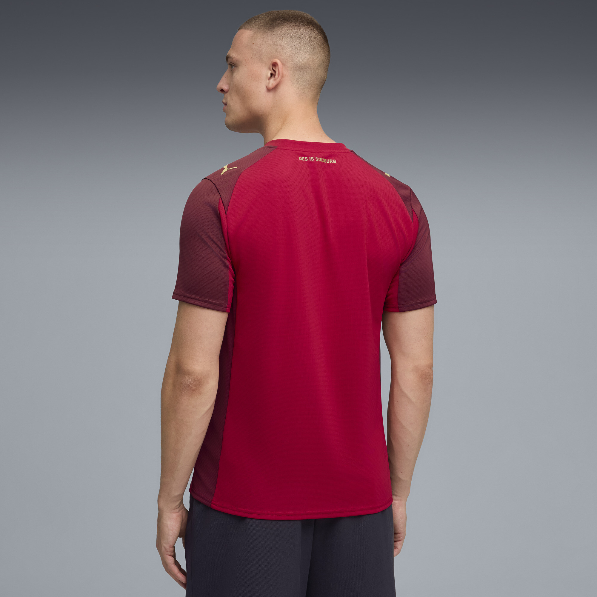 PUMA FC Rood Bull Salzburg 25/26 derde shirt voor Heren, Goud, Maat M thumbnail 3