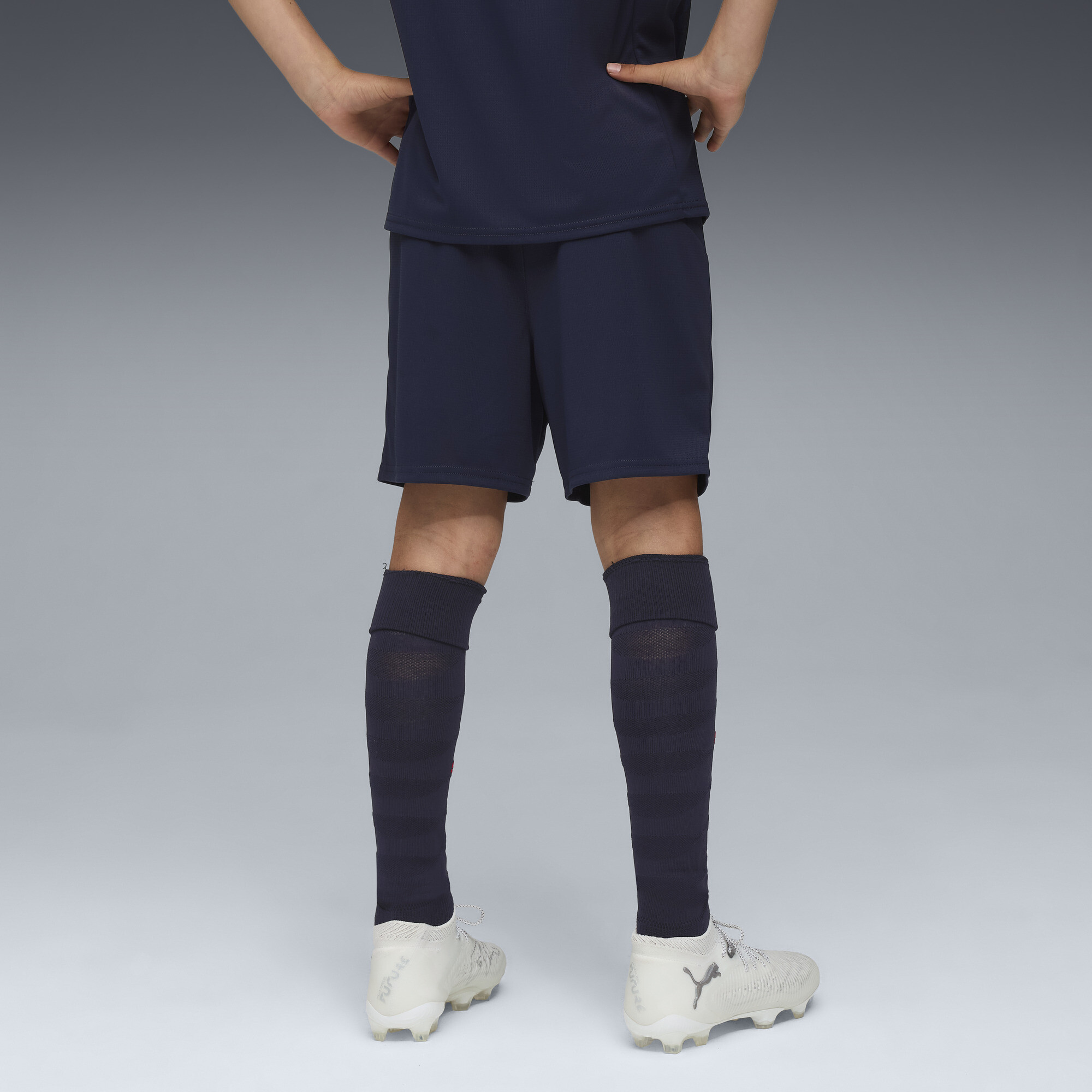 PUMA FC Rood Bull Salzburg 25/26 short, Blauw, Maat 13-14Y thumbnail 4