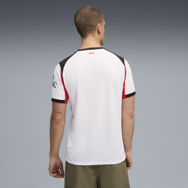 Jersey Replica Away AC Milan 25/26 para hombre, PUMA White-For All Time Red, large-MEX
