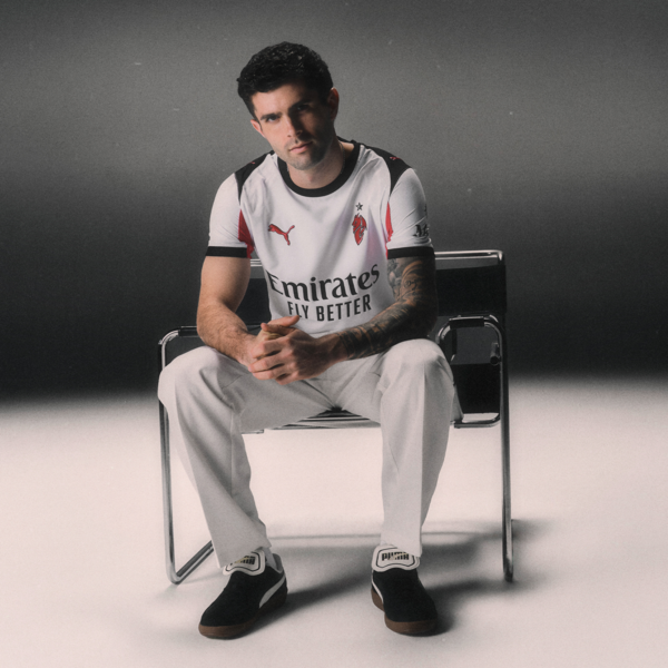 Jersey Replica Away AC Milan 25/26 para hombre, PUMA White-For All Time Red, large-MEX