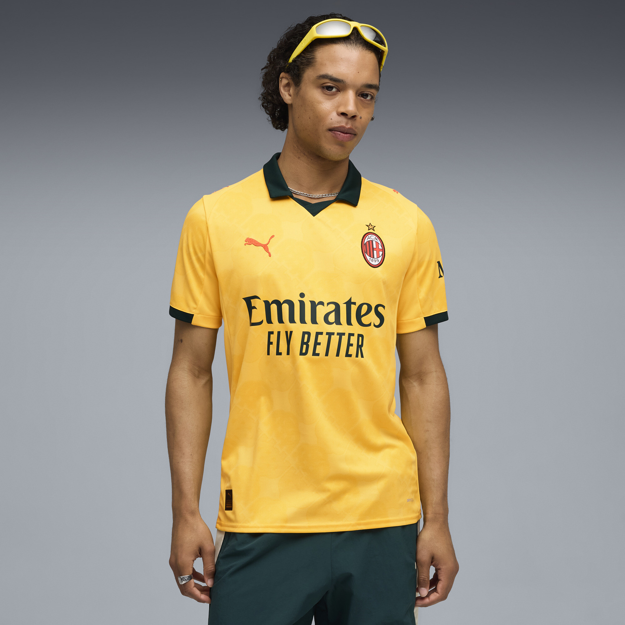 x*3様  AC Milan ユニフォーム AC MILAN 25/26 Erkek Üçüncü Forma | Sarı | Puma | Sku: 779979_03