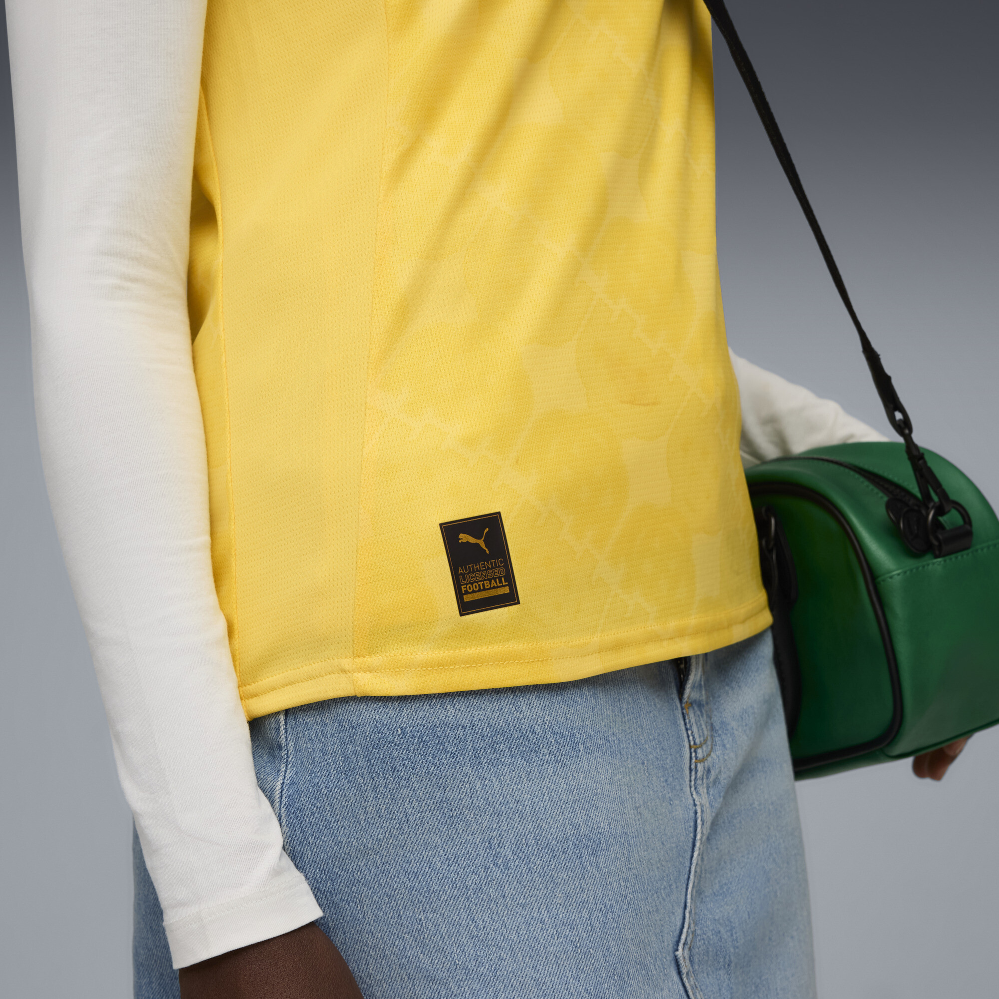 PUMA AC Milan 25/26 derde voetbalshirt voor Dames, Geel, Maat XL thumbnail 2