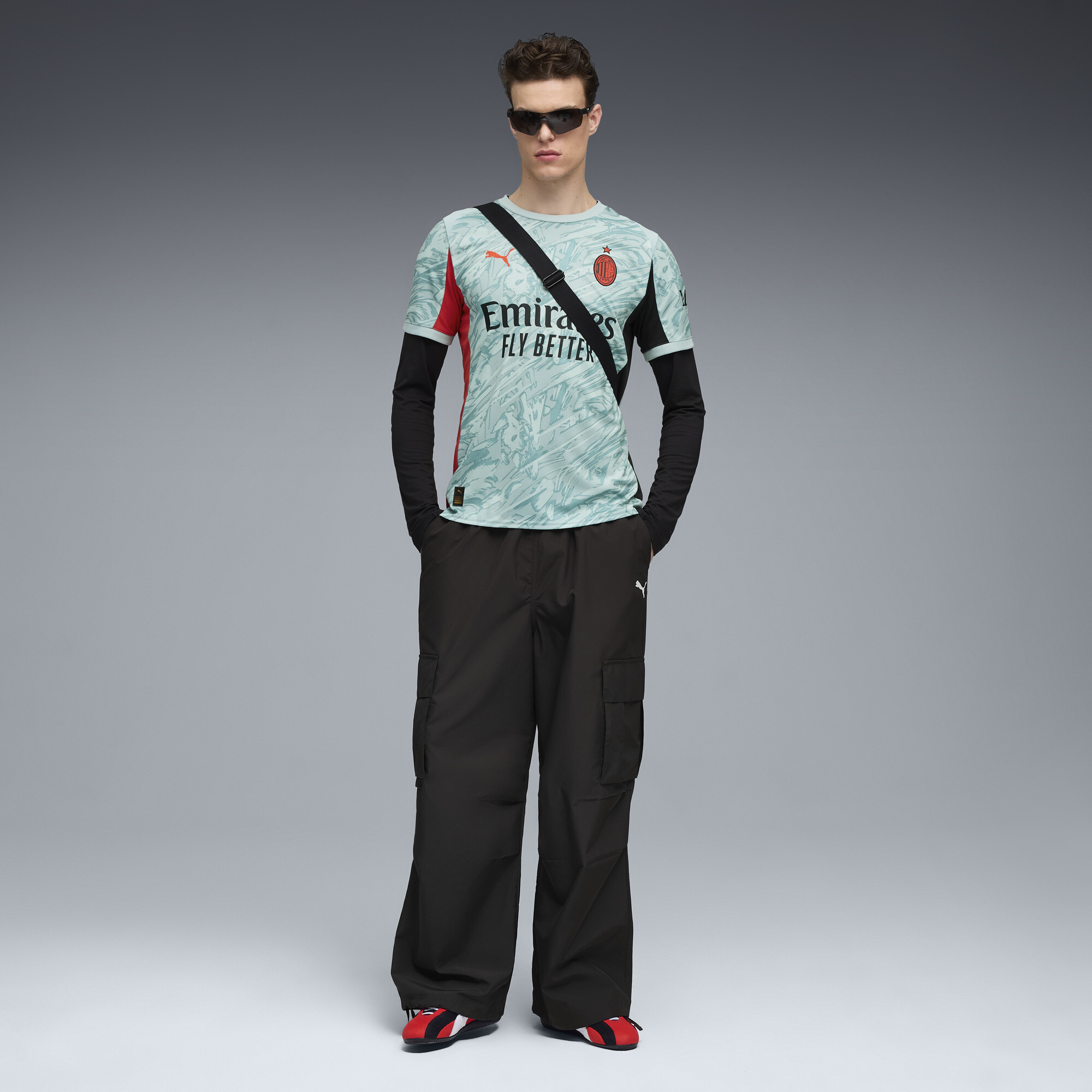 PUMA AC Milan 25/26 keepershirt voor Heren, Rood, Maat L thumbnail 4