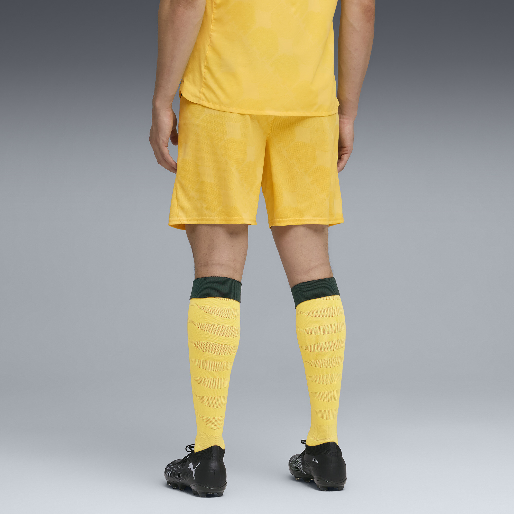 PUMA AC Milan 25/26 short voor Heren, Geel, Maat XS thumbnail 3