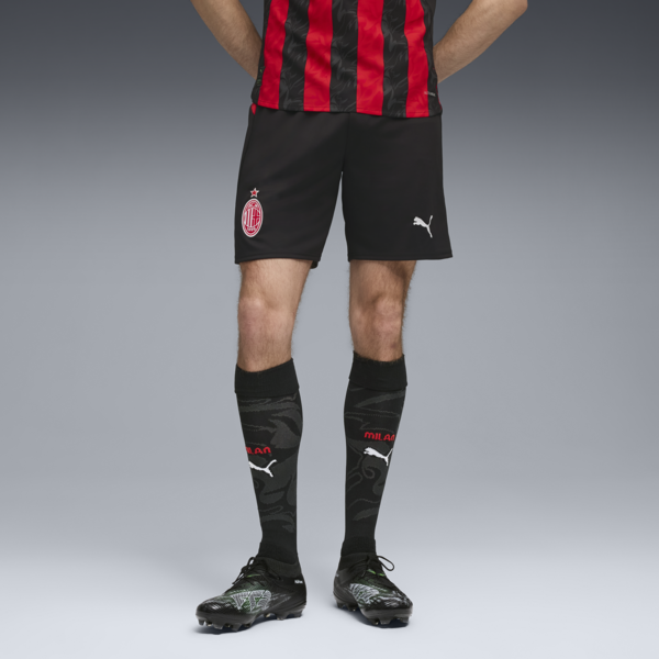 Shorts AC Milan 25/26 para hombre, PUMA Black-For All Time Red, large-ARG