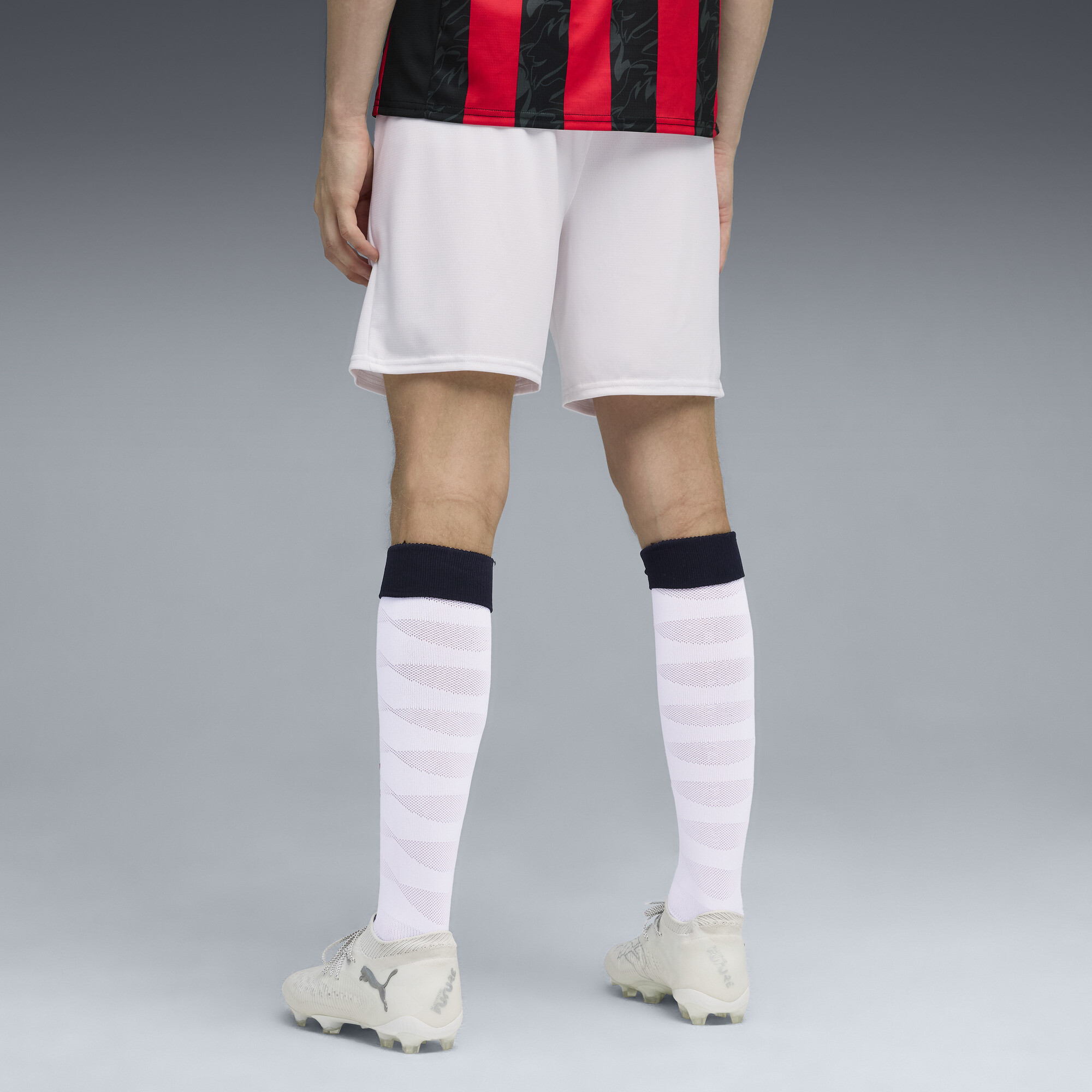 PUMA AC Milan 25/26 short voor Heren, Wit, Maat M thumbnail 3