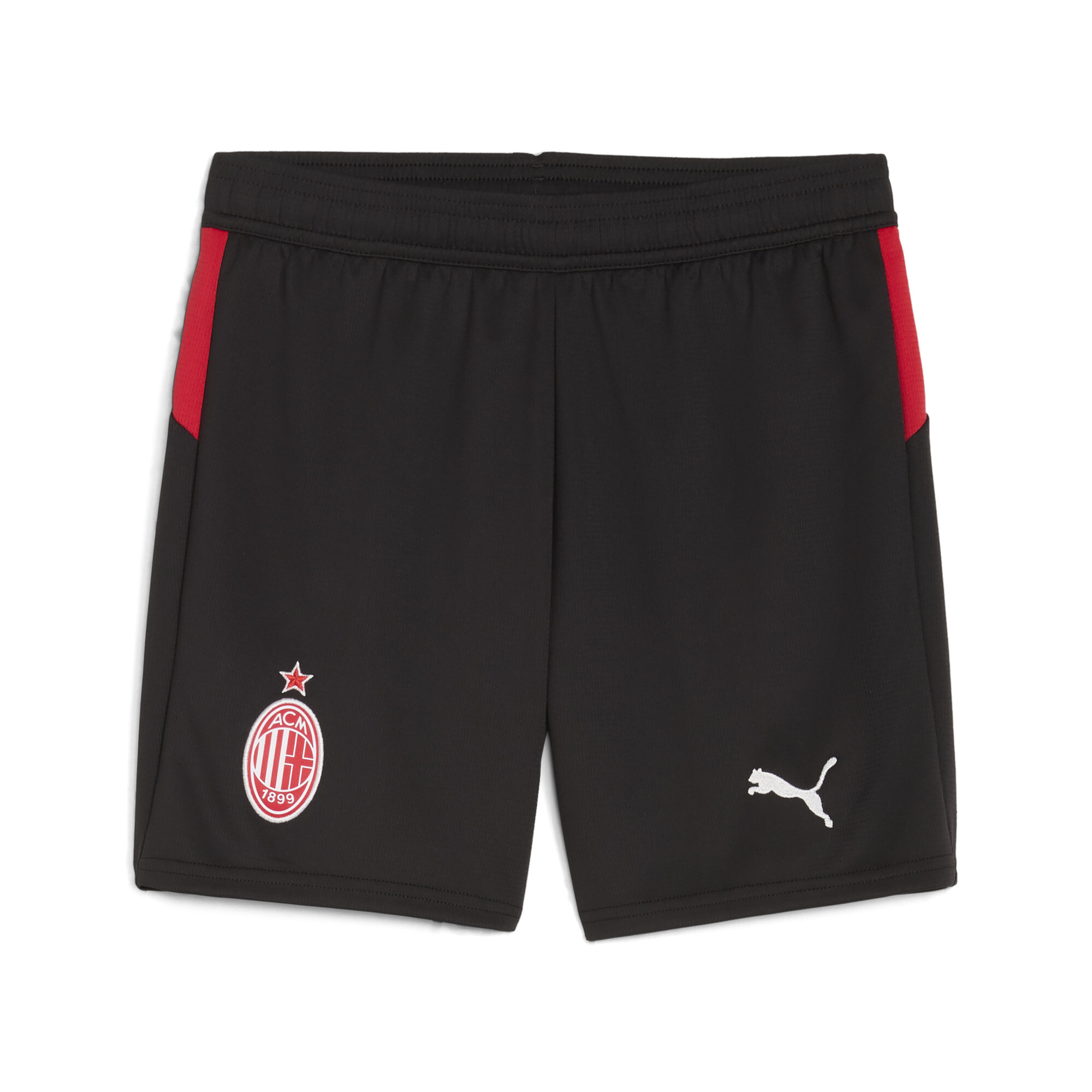 PUMA AC Milan 25/26 short, Zwart/Rood, Maat 7-8Y thumbnail 3