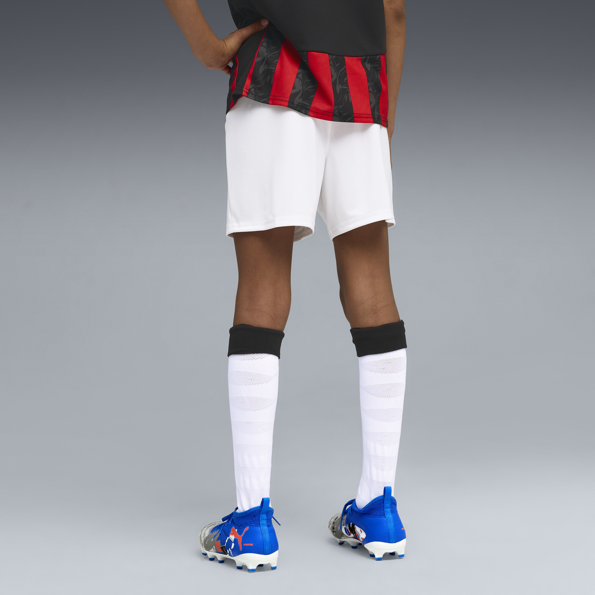 PUMA AC Milan 25/26 short, Wit, Maat 15-16Y thumbnail 4