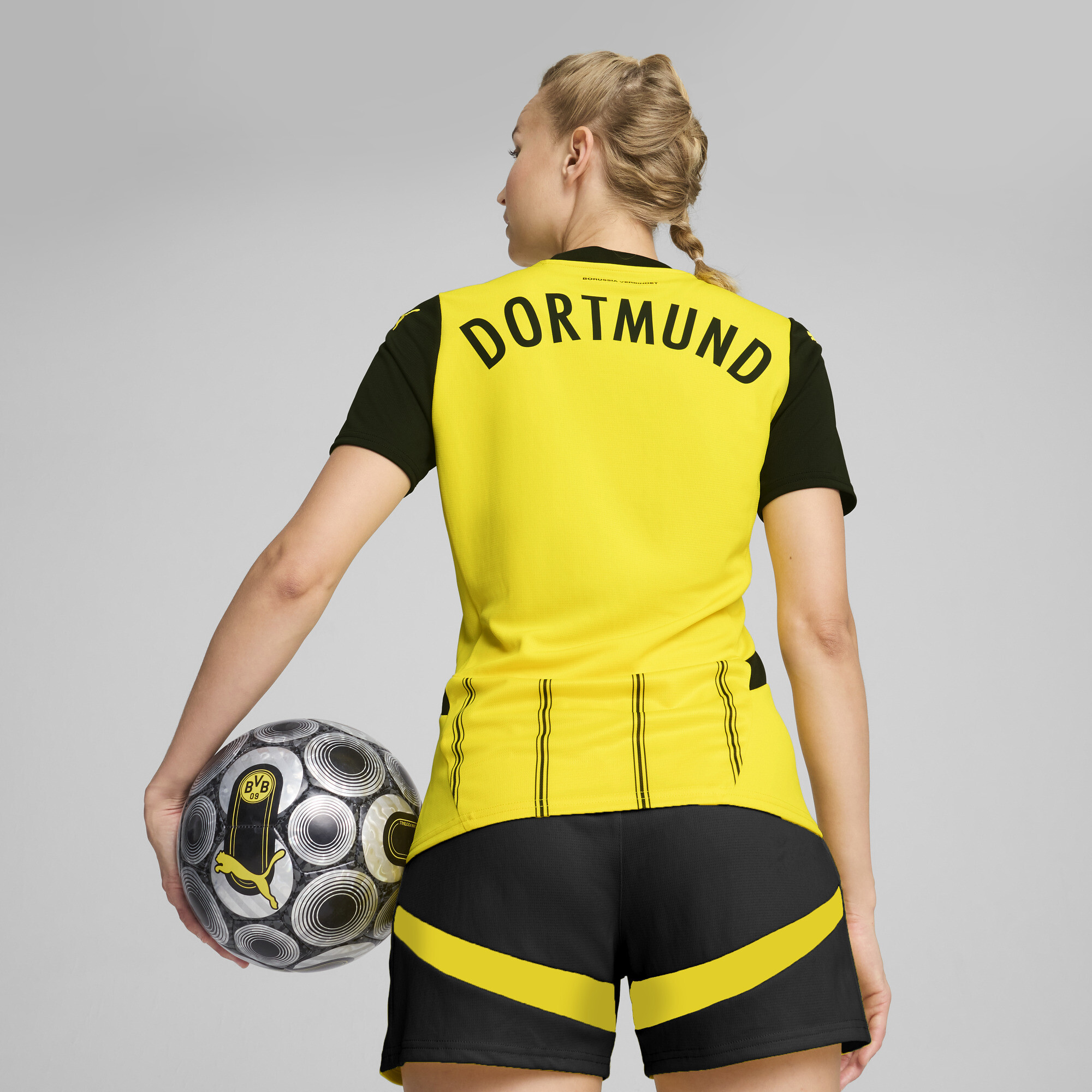 Women's Puma Borussia Dortmund 24/25 Home Jersey, Yellow, Size XS, Clothing