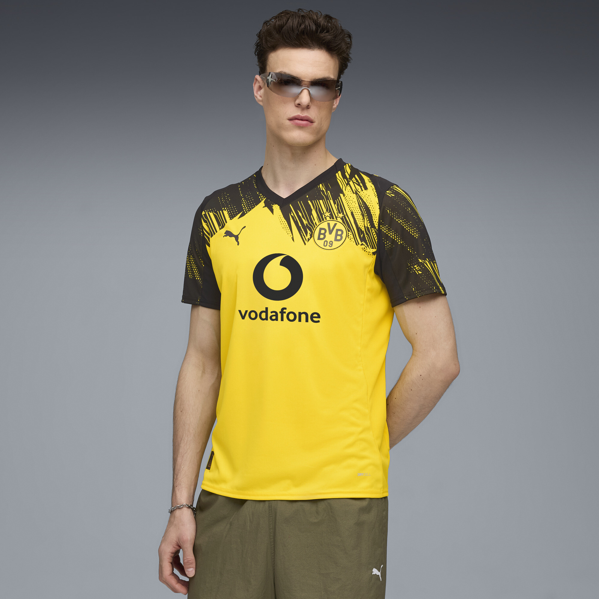 Camisa Borussia Dortmund Home 25/26 Torcedor Masculina | yellow | PUMA