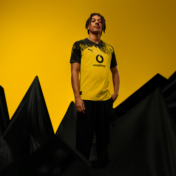 BVB Home Jersey Replica, Faster Yellow-PUMA Black, large-MEX