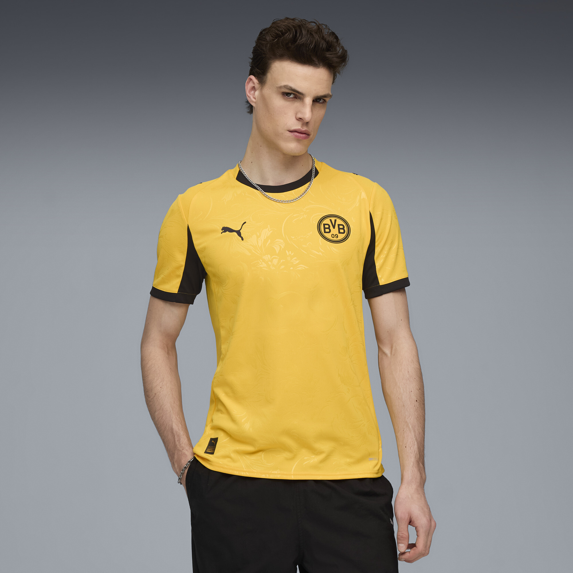 Футболка Borussia Dortmund 25/26 Cup Jersey Men | Цвет: Желтый