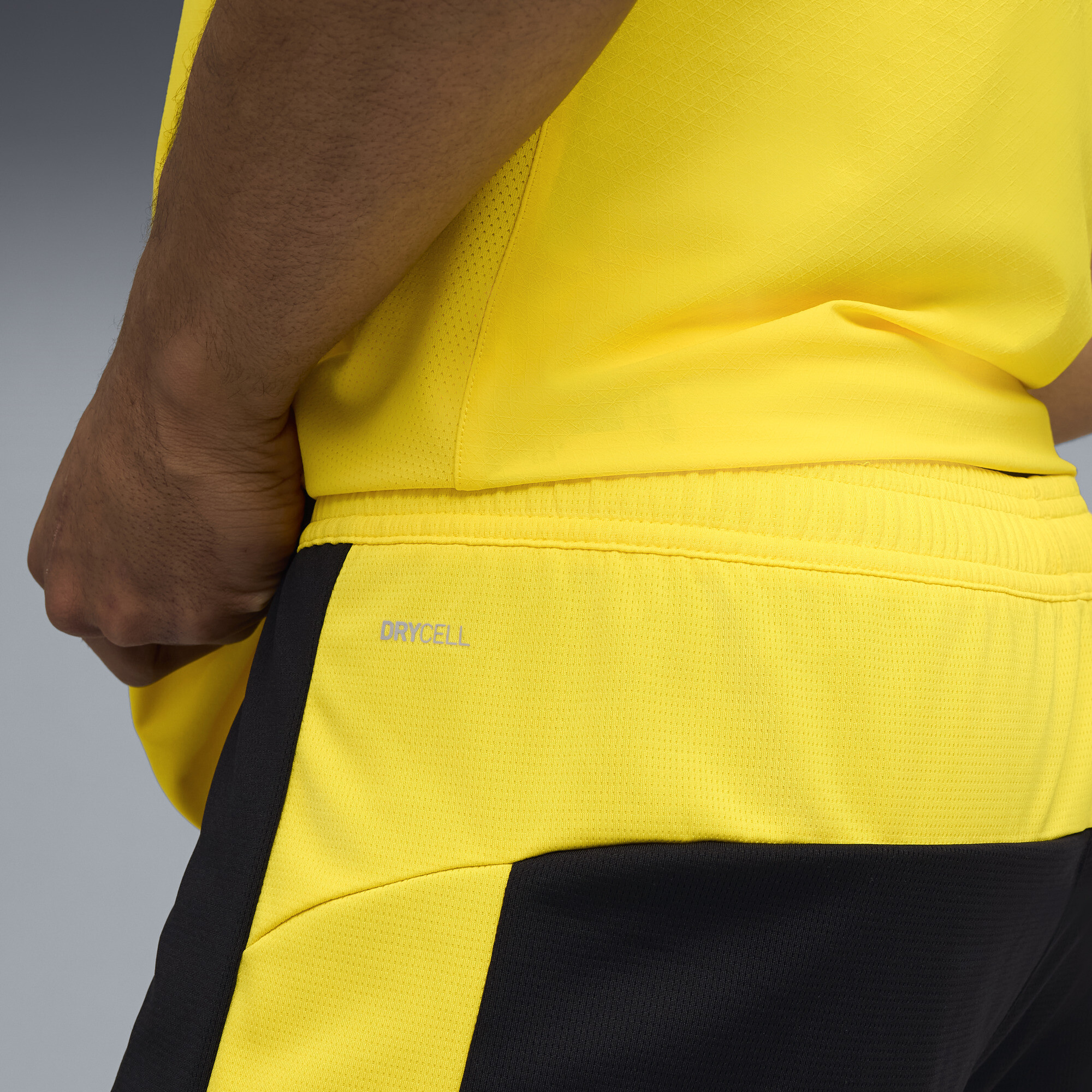 PUMA Borussia Dortmund 25/26 short voor Heren, Zwart/Geel, Maat M thumbnail 2
