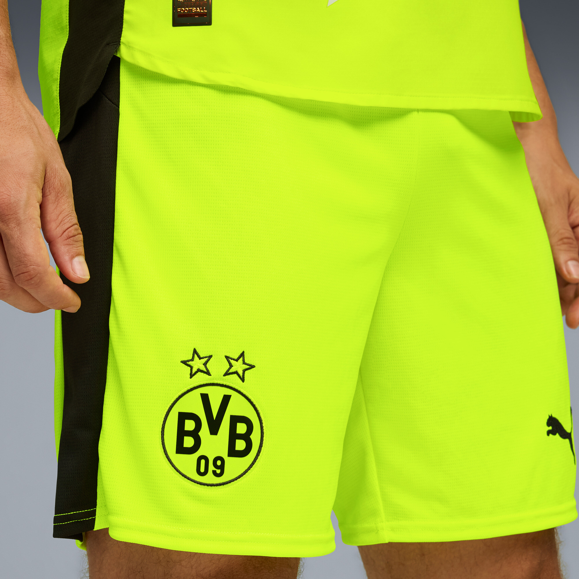 PUMA Borussia Dortmund 25/26 short voor Heren, Zwart/Geel, Maat L thumbnail 5