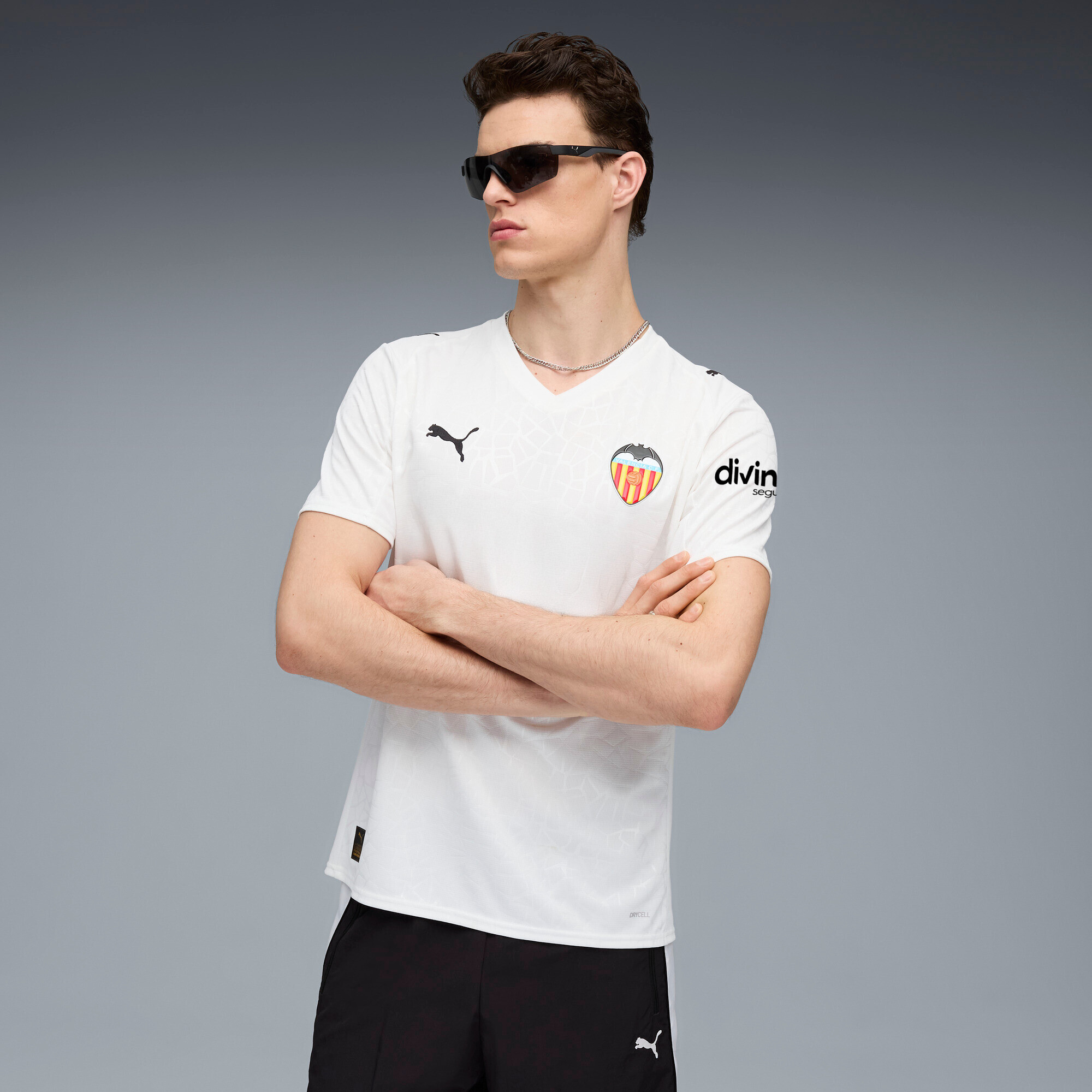 Camisa Valencia CF HOME 25/26 Masculina | white | PUMA