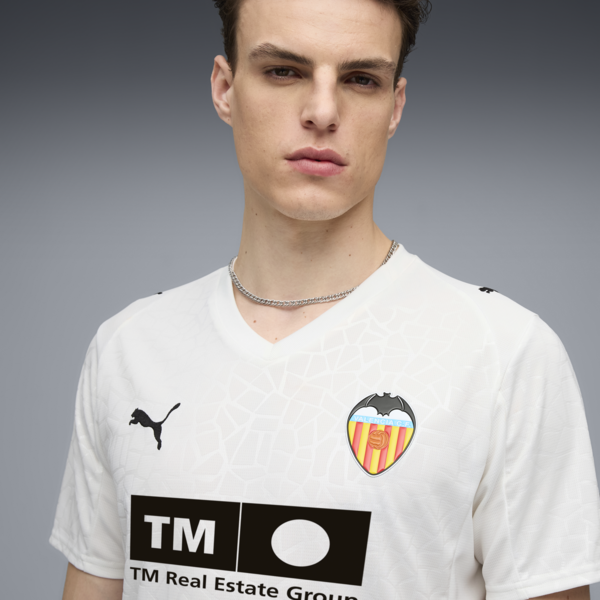 Jersey Valencia Home CF 25/26 para hombre, PUMA White, large-MEX
