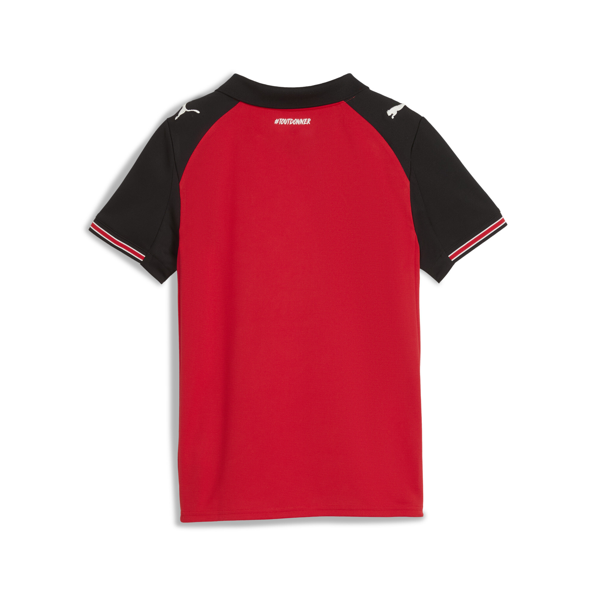 PUMA Stade Rennais FC 25/26 thuisshirt, Zwart/Rood, Maat 5-6Y thumbnail 2