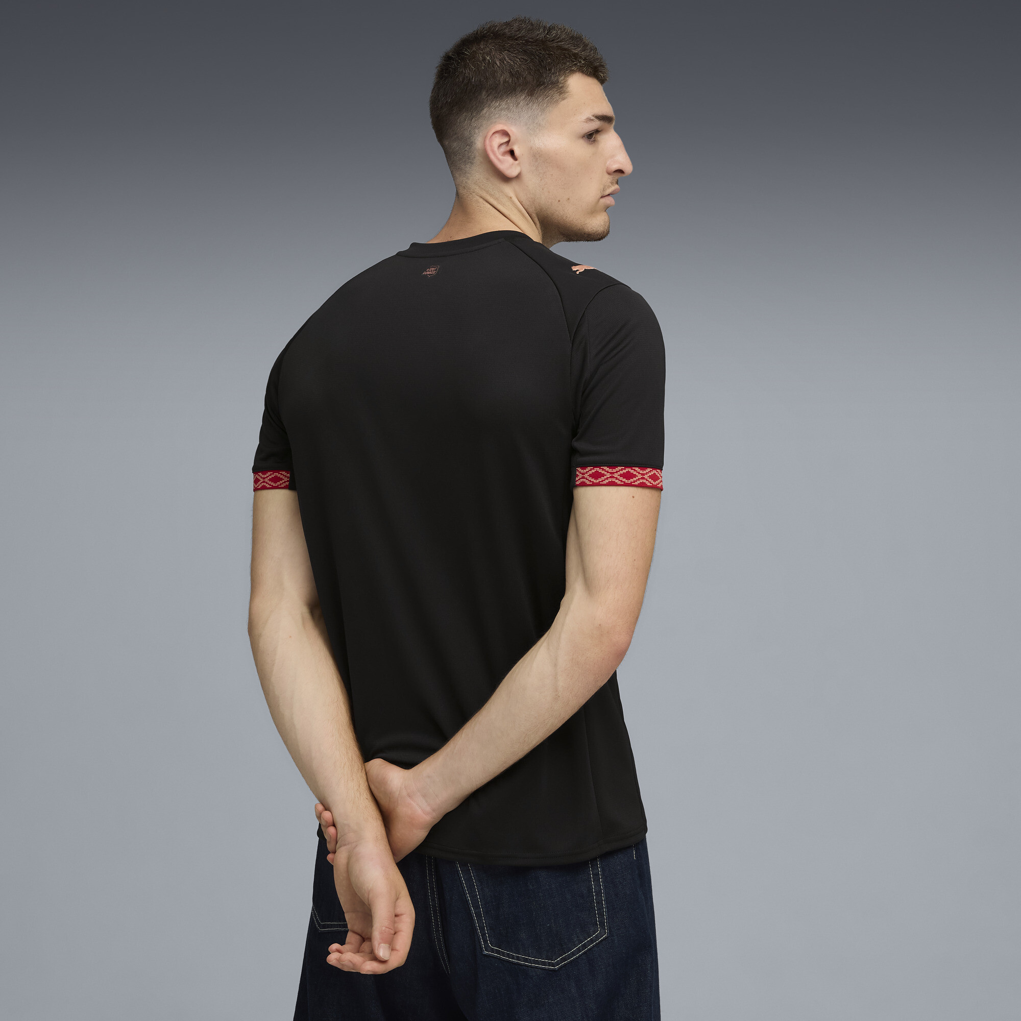 PUMA Stade Rennais FC 25/26 derde shirt voor Heren, Zwart, Maat M thumbnail 3