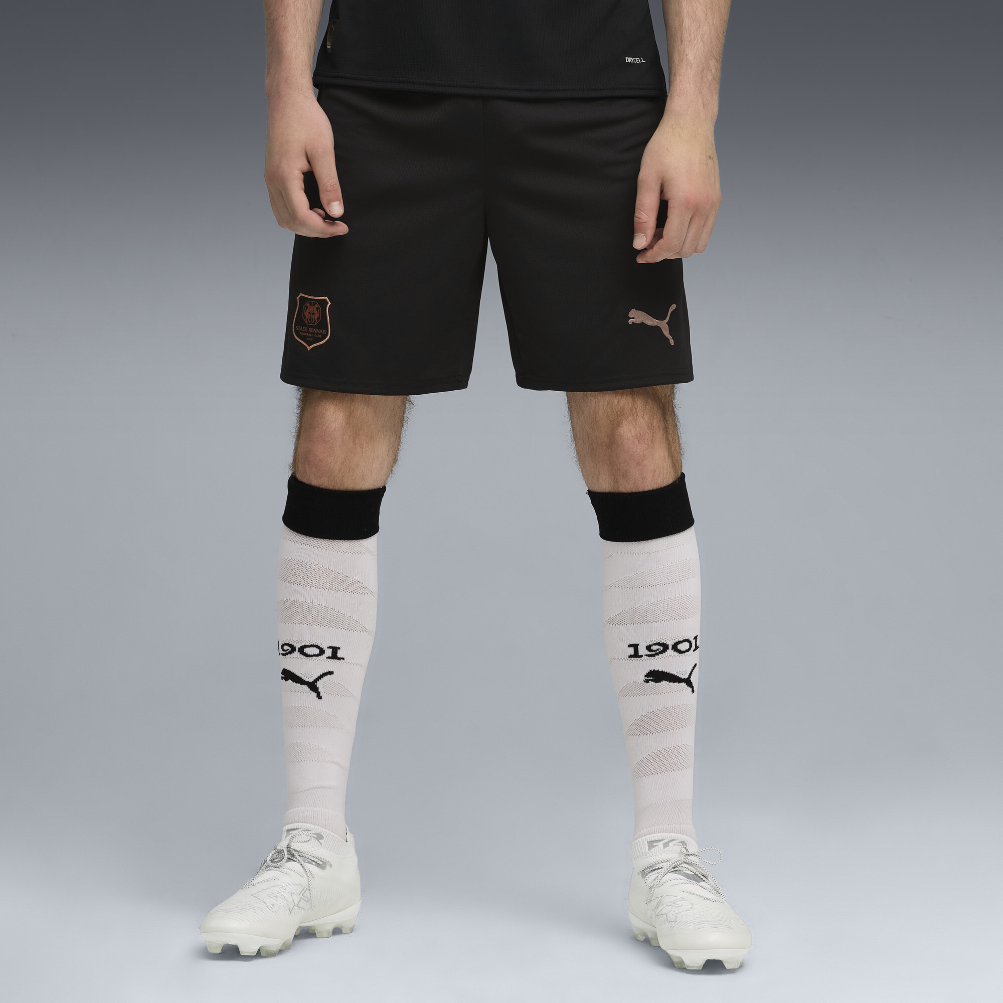 PUMA Stade Rennais FC 25/26 short voor Heren, Zwart, Maat 3XL thumbnail 4
