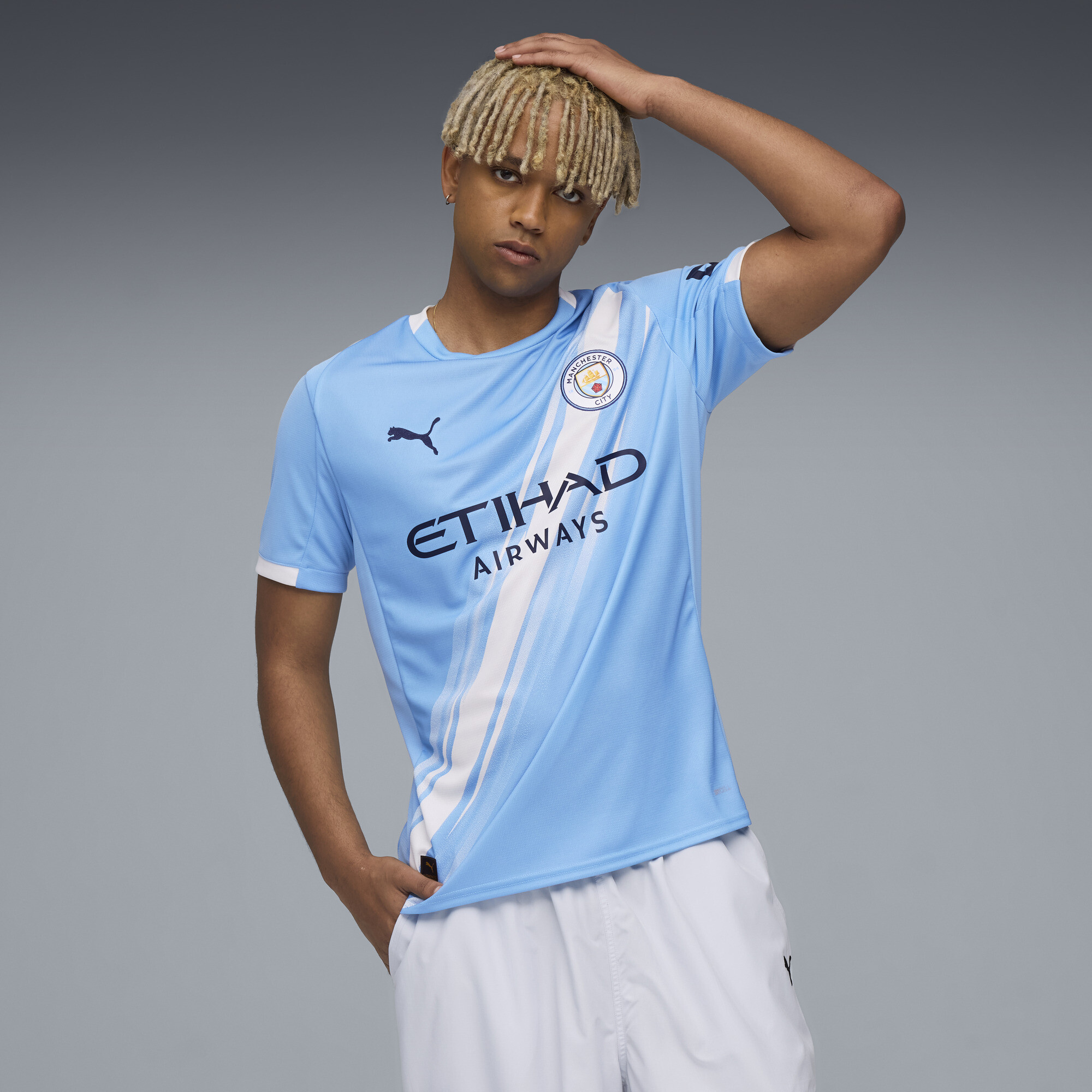 Футболка Manchester City 25/26 Home Jersey Men | Цвет: Синий
