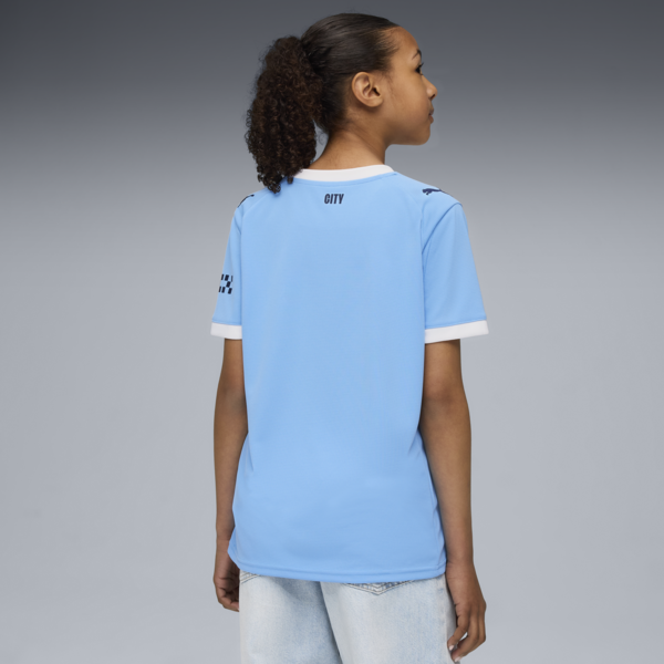 Manchester City 25/26 Home Jersey Youth, Team Light Blue-PUMA White, large-ZAF