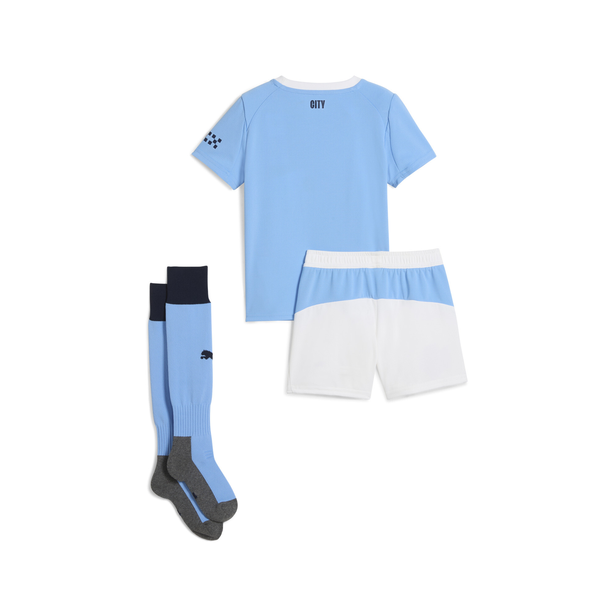 PUMA Manchester City 25/26 mini-thuistenue, Blauw/Wit, Maat 5-6Y thumbnail 2