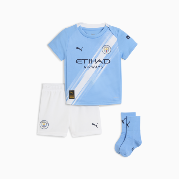 Manchester City 25/26 Home Babykit Toddler, Team Light Blue-PUMA White, large-ZAF