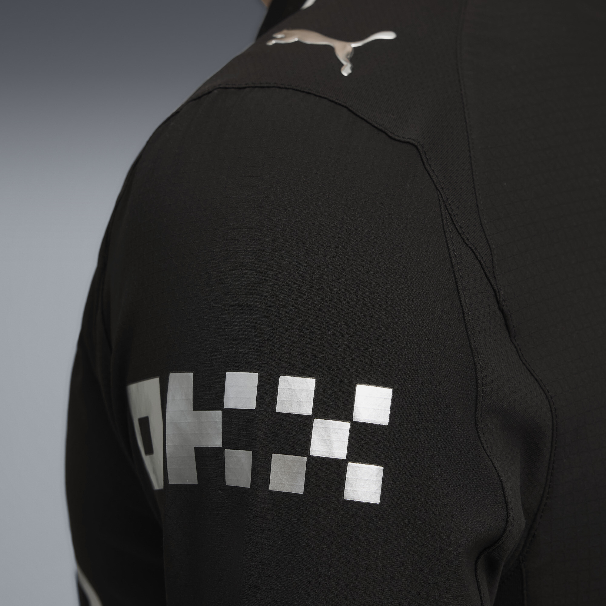 PUMA Manchester City 25/26 Authentic uitshirt met lange mouw voor Heren, Zwart, Maat XXL thumbnail 2