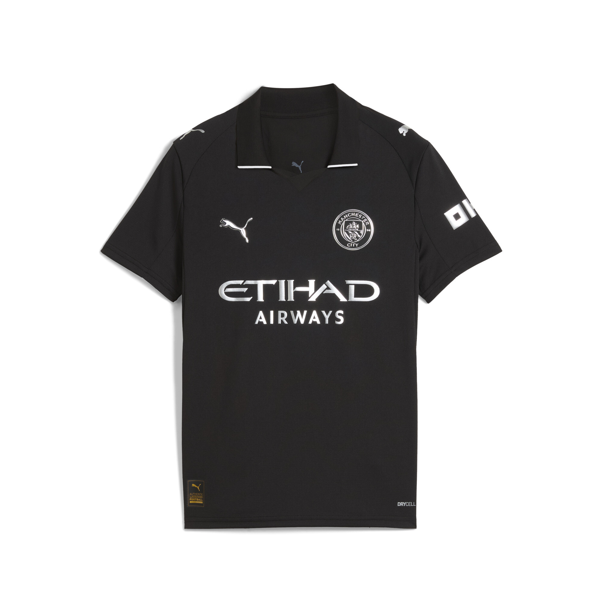 PUMA Manchester City 25/26 uitshirt, Zwart, Maat 15-16Y thumbnail 3
