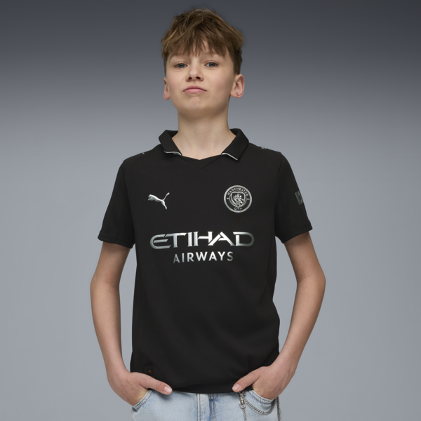Manchester City 25/26 Away Jersey Youth, PUMA Black, large-ZAF