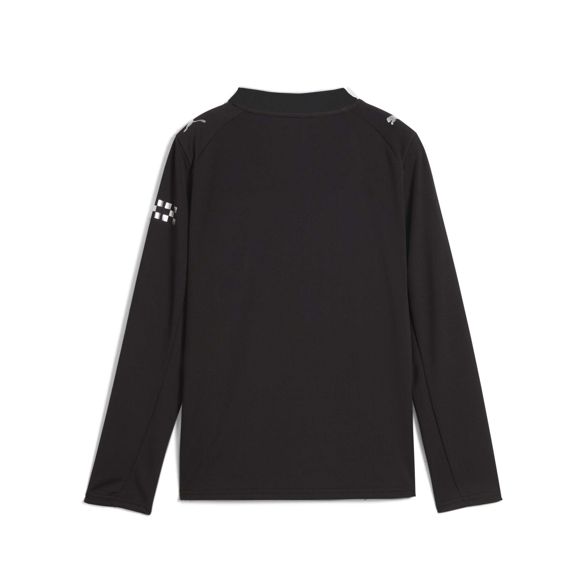 PUMA Manchester City 25/26 uitshirt met lange mouw, Zwart, Maat 13-14Y thumbnail 2