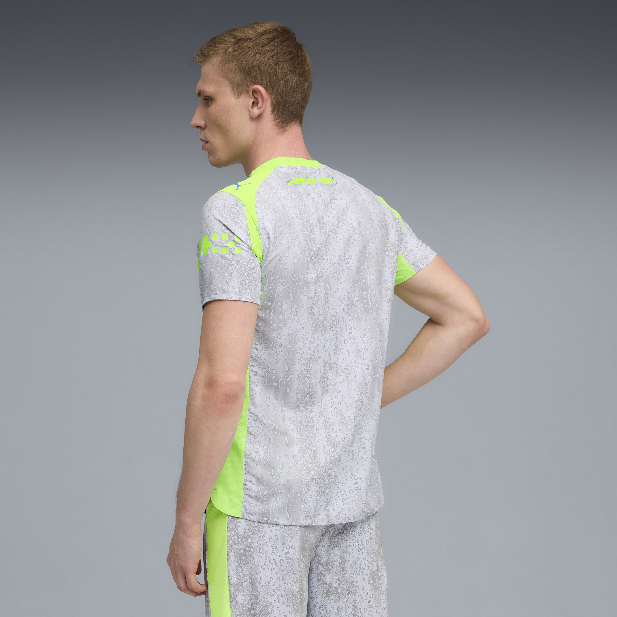 PUMA Manchester City 25/26 Authentic derde voetbalshirt voor Heren, Groen, Maat 3XL thumbnail 4