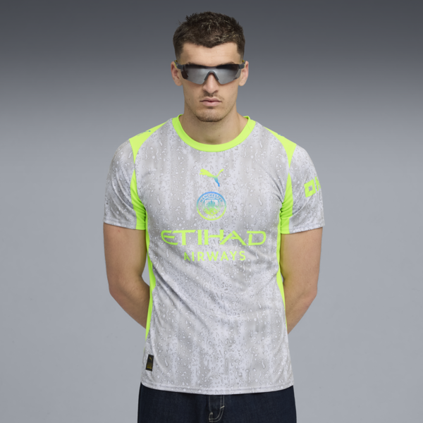 Jersey Manchester City 25/26 Third para hombre, Cool Weather-Pro Green, large-MEX
