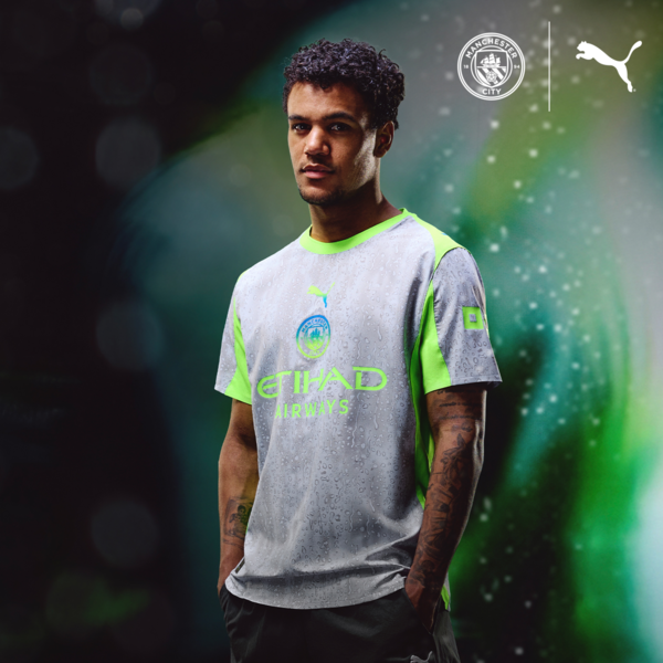 Jersey Manchester City 25/26 Third para hombre, Cool Weather-Pro Green, large-MEX