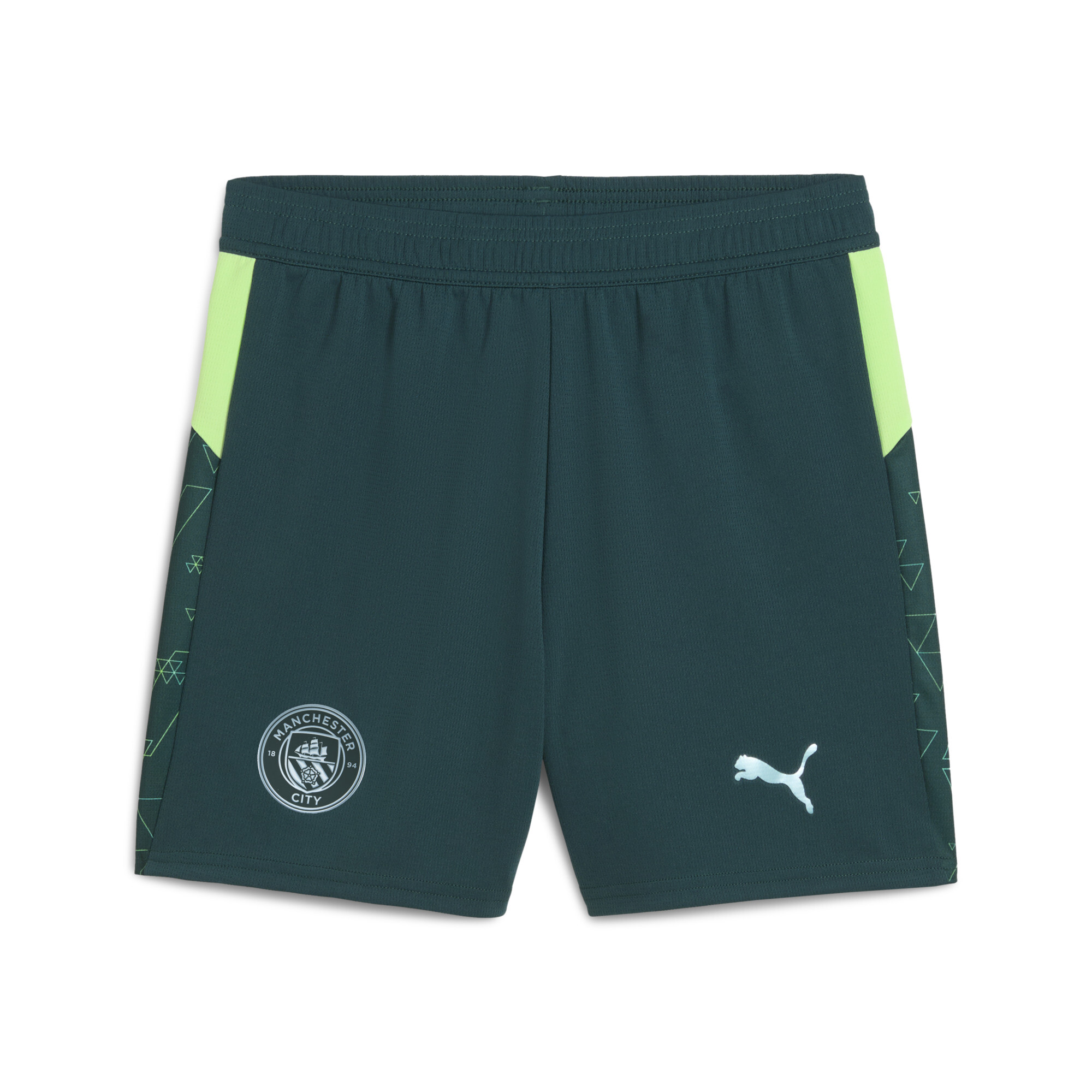 PUMA Manchester City 25/26 short, Groen, Maat 15-16Y thumbnail 3