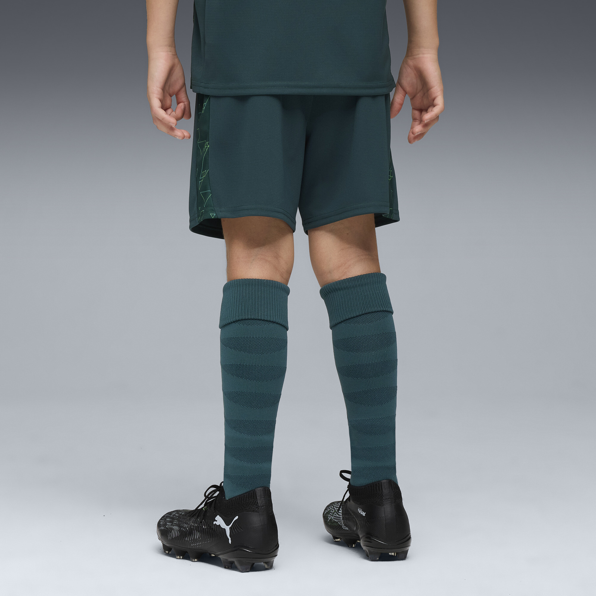 PUMA Manchester City 25/26 short, Groen, Maat 15-16Y thumbnail 4