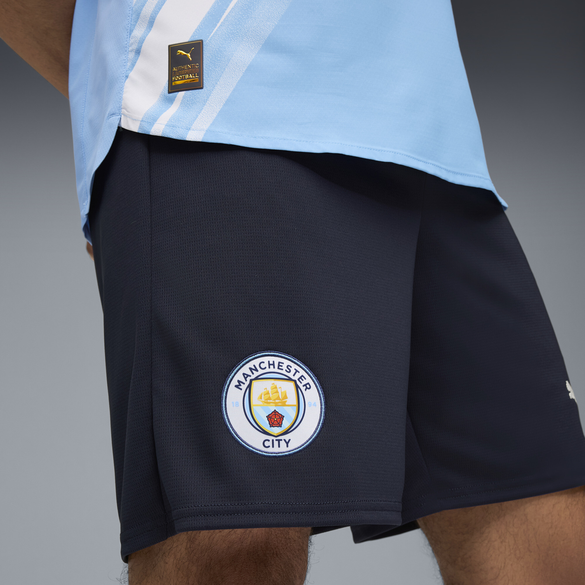 PUMA Manchester City 25/26 short voor Heren, Blauw, Maat XS thumbnail 5