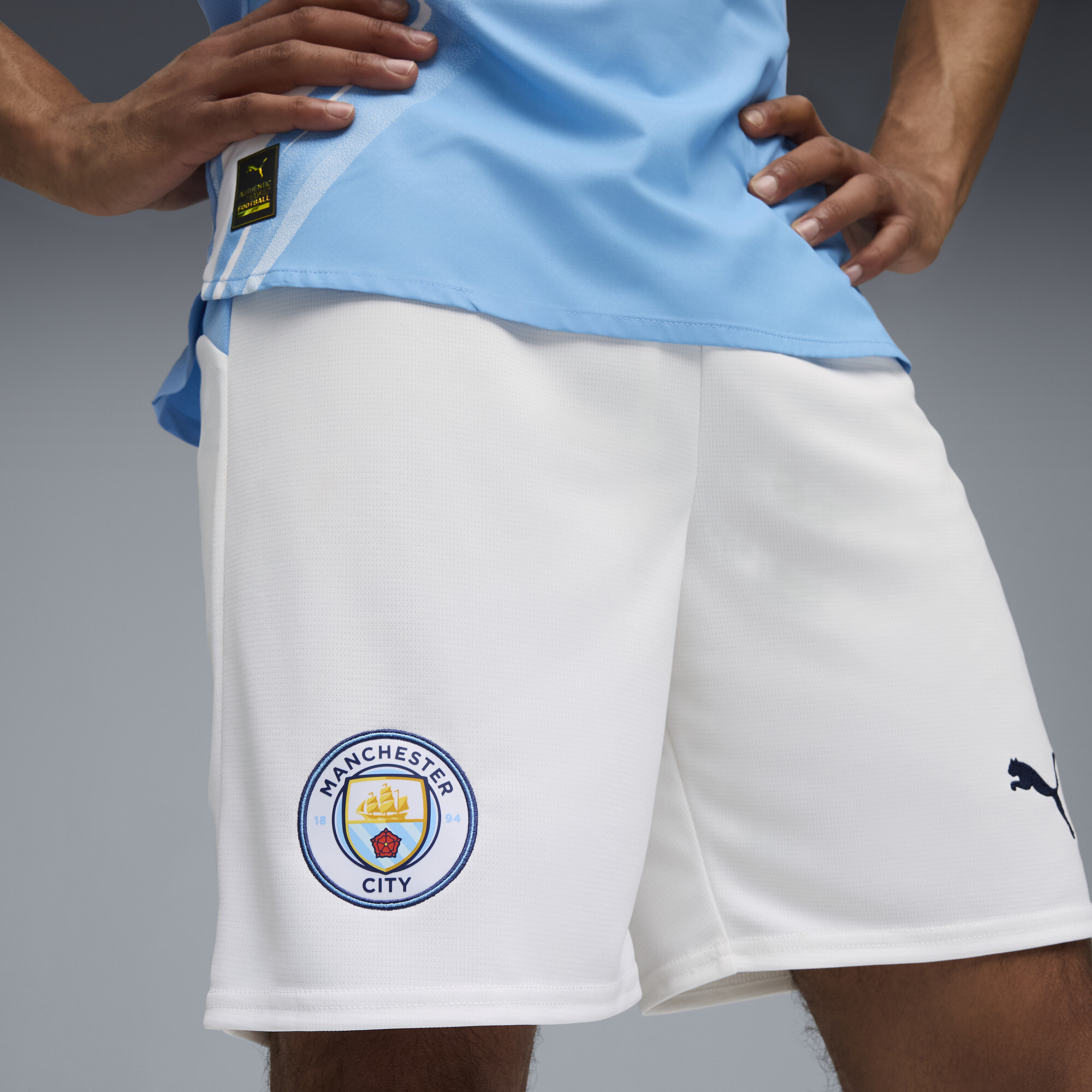 PUMA Manchester City 25/26 short voor Heren, Blauw/Wit, Maat 3XL thumbnail 5