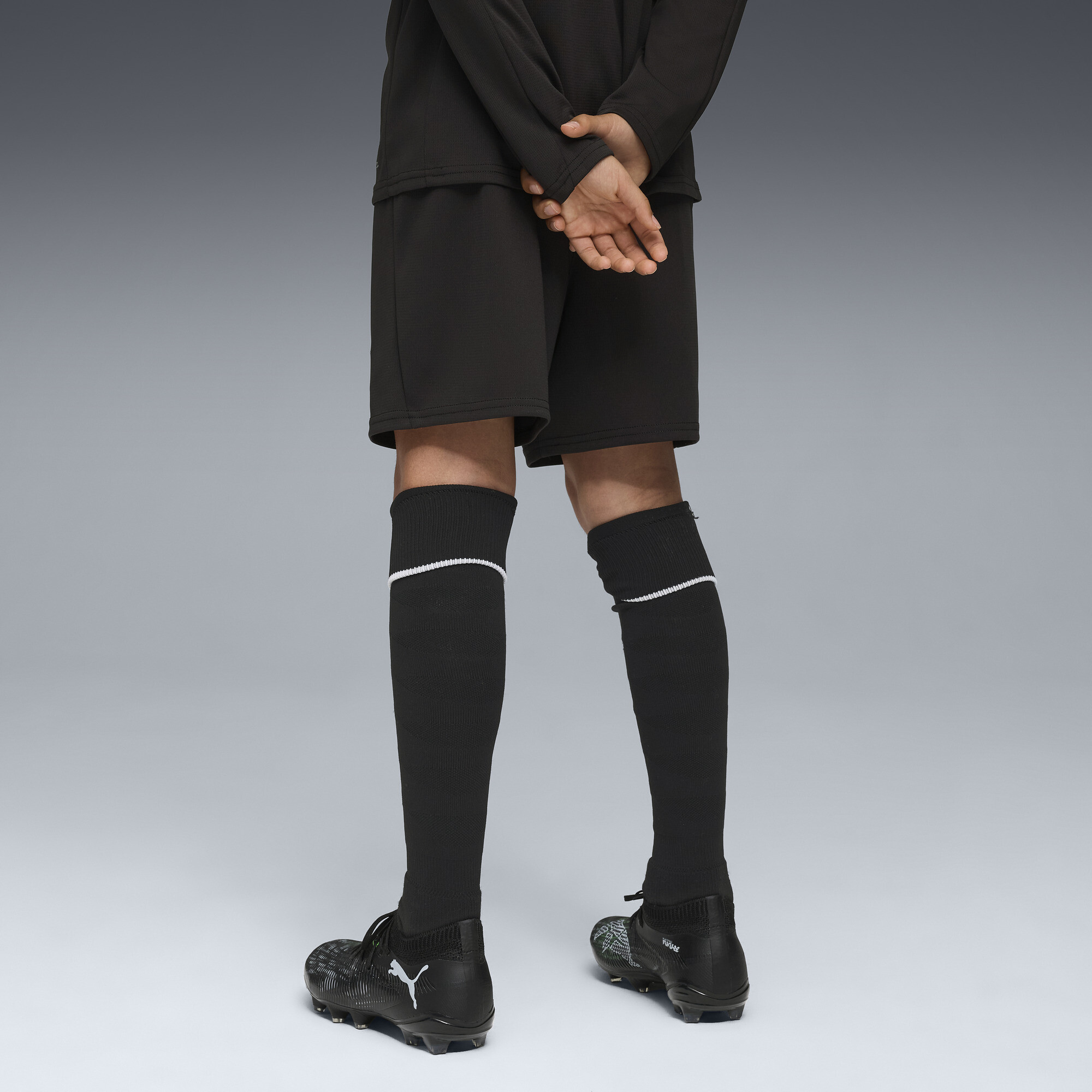 PUMA Manchester City 25/26 short, Zwart, Maat 11-12Y thumbnail 4