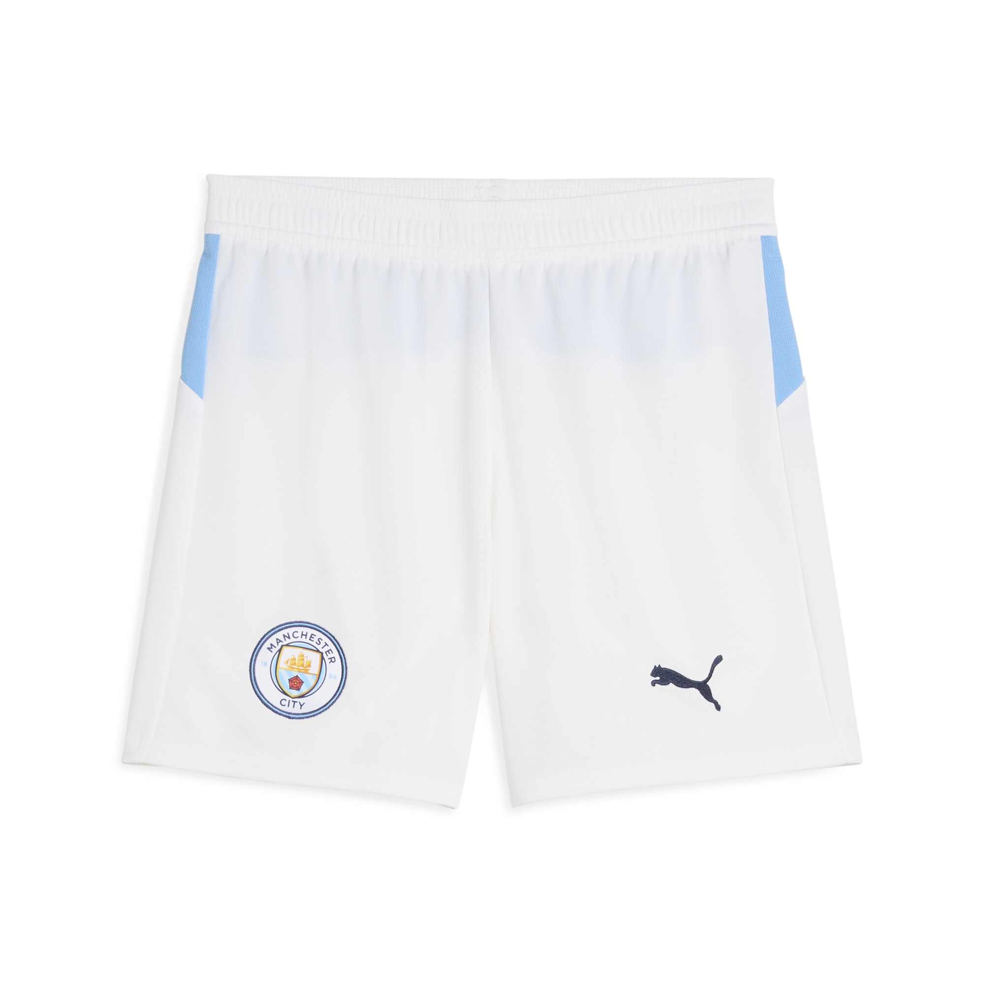 PUMA Manchester City 25/26 short, Blauw/Wit, Maat 9-10Y thumbnail 3